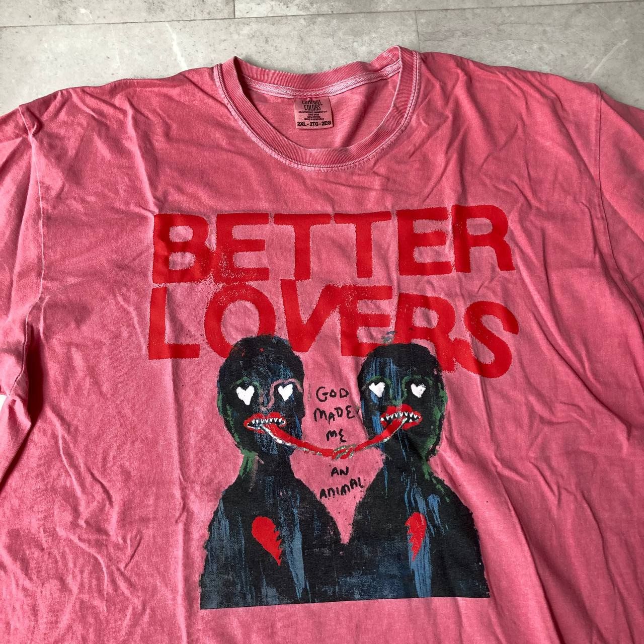 Band Tees Better Lovers Metal Hardcore Punk Rock Band Tour Size US XXL / EU 58 / 5 - 2 Thumbnail