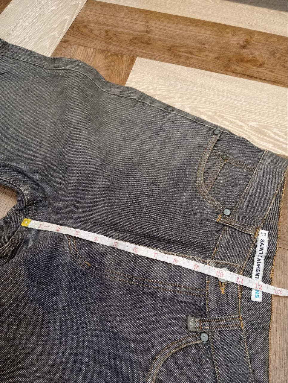 Saint Laurent Paris SAINT LAURENT JEANS GREY DENIM PANTS Size US 31 - 15 Thumbnail