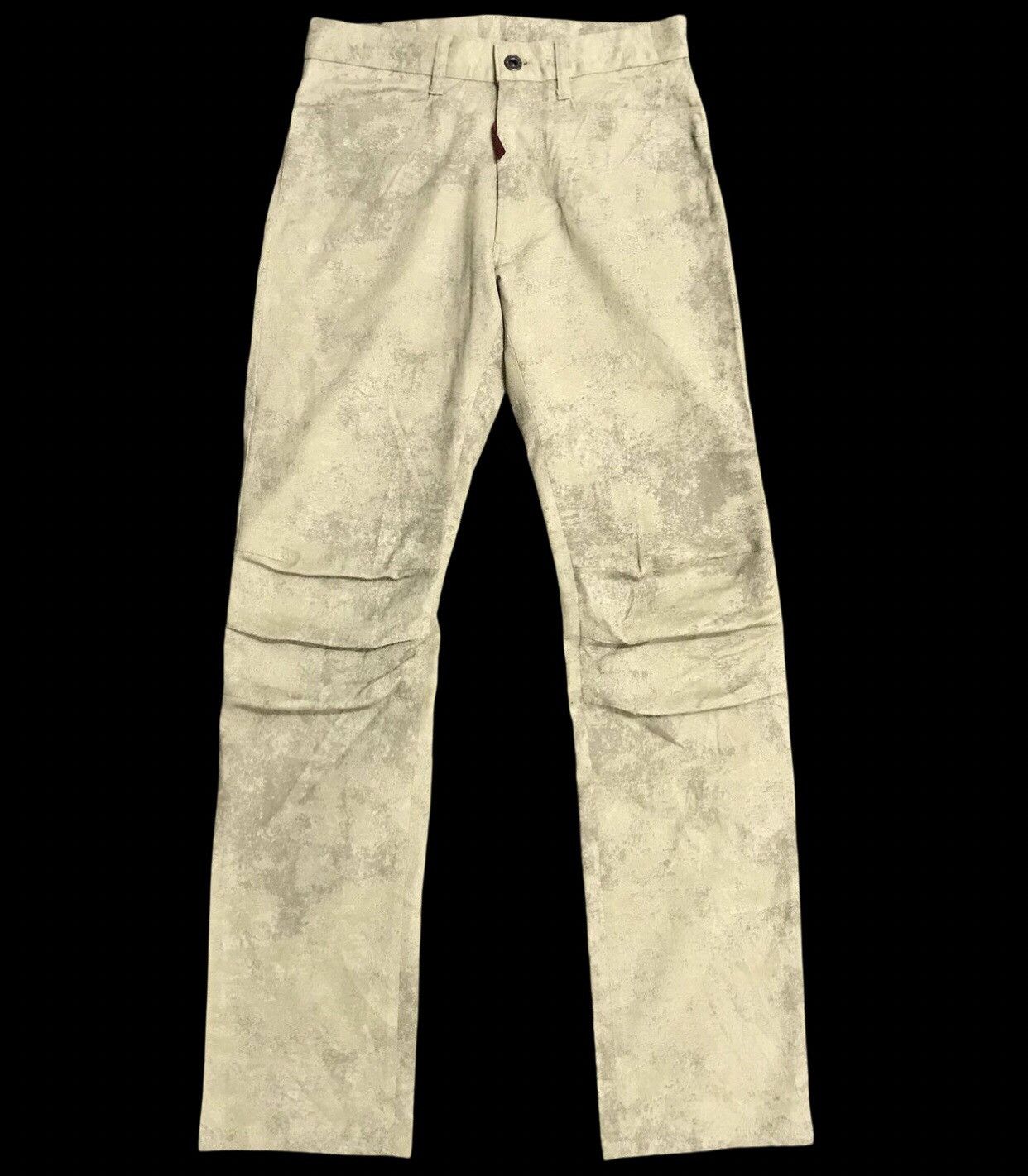 Japanese Brand P80 291295 Japan Artisanal Smoky Effect Pant Size US 29 - 1 Thumbnail