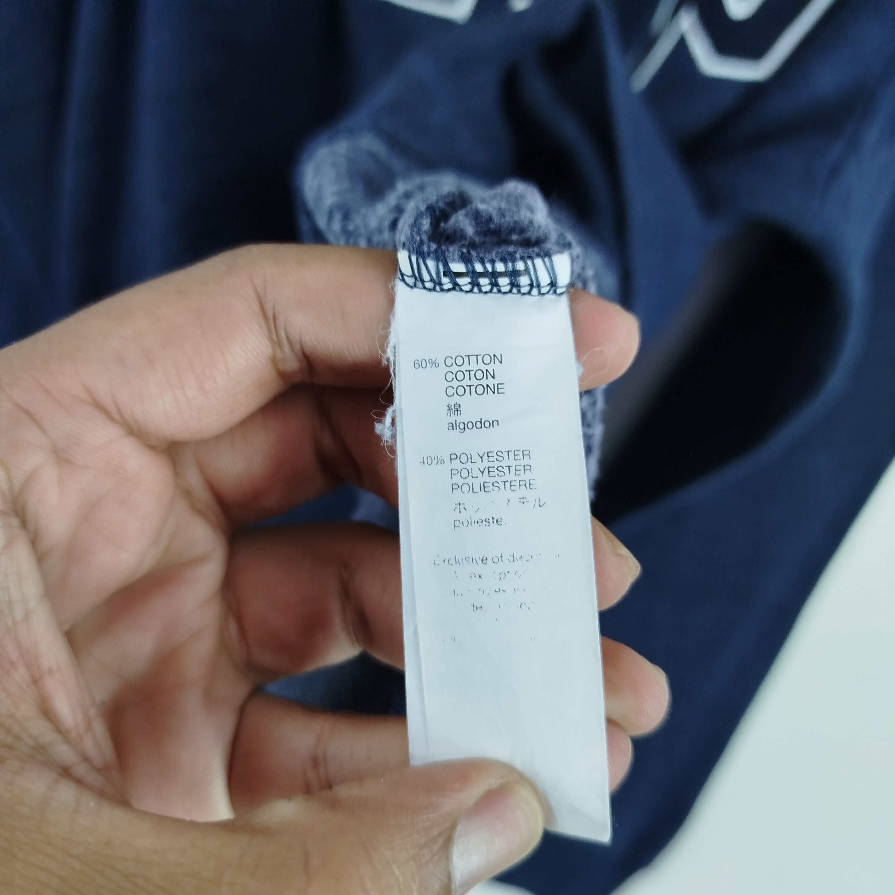 Gap Gap Hoodie Embroidery Big Logo Navy Blue Colour Size US L / EU 52-54 / 3 - 6 Thumbnail