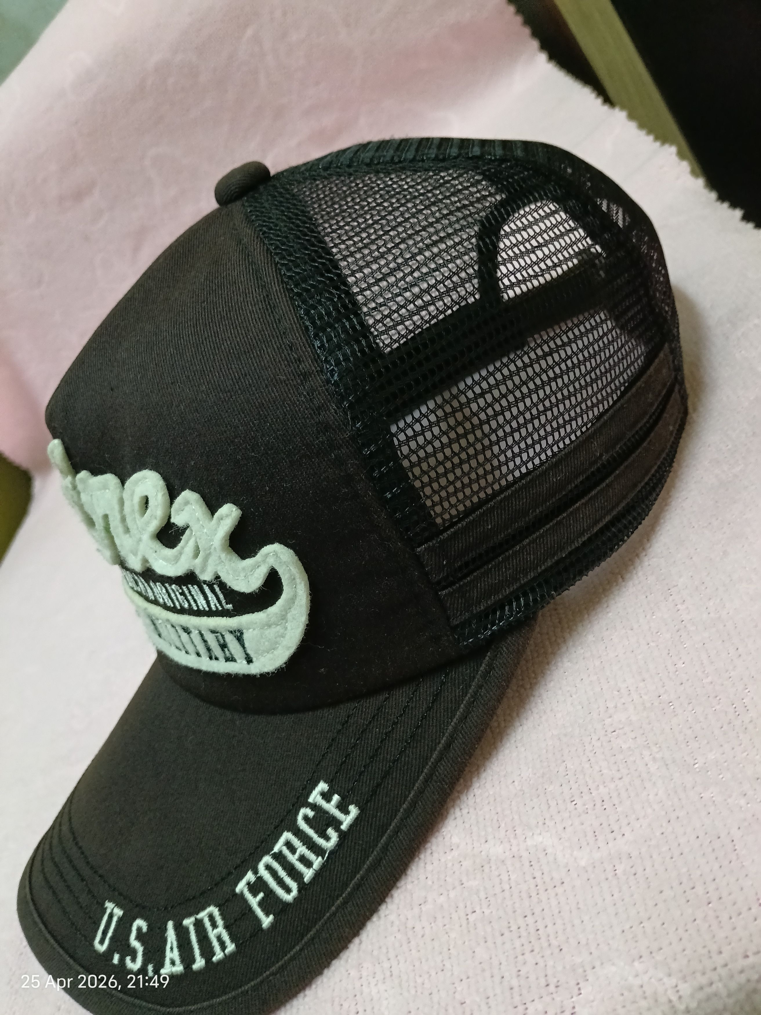 Avirex VINTAGE AVIREX DISTRESSED STYLE AUTHENTIC MILITARY CAP Size ONE SIZE - 3 Thumbnail