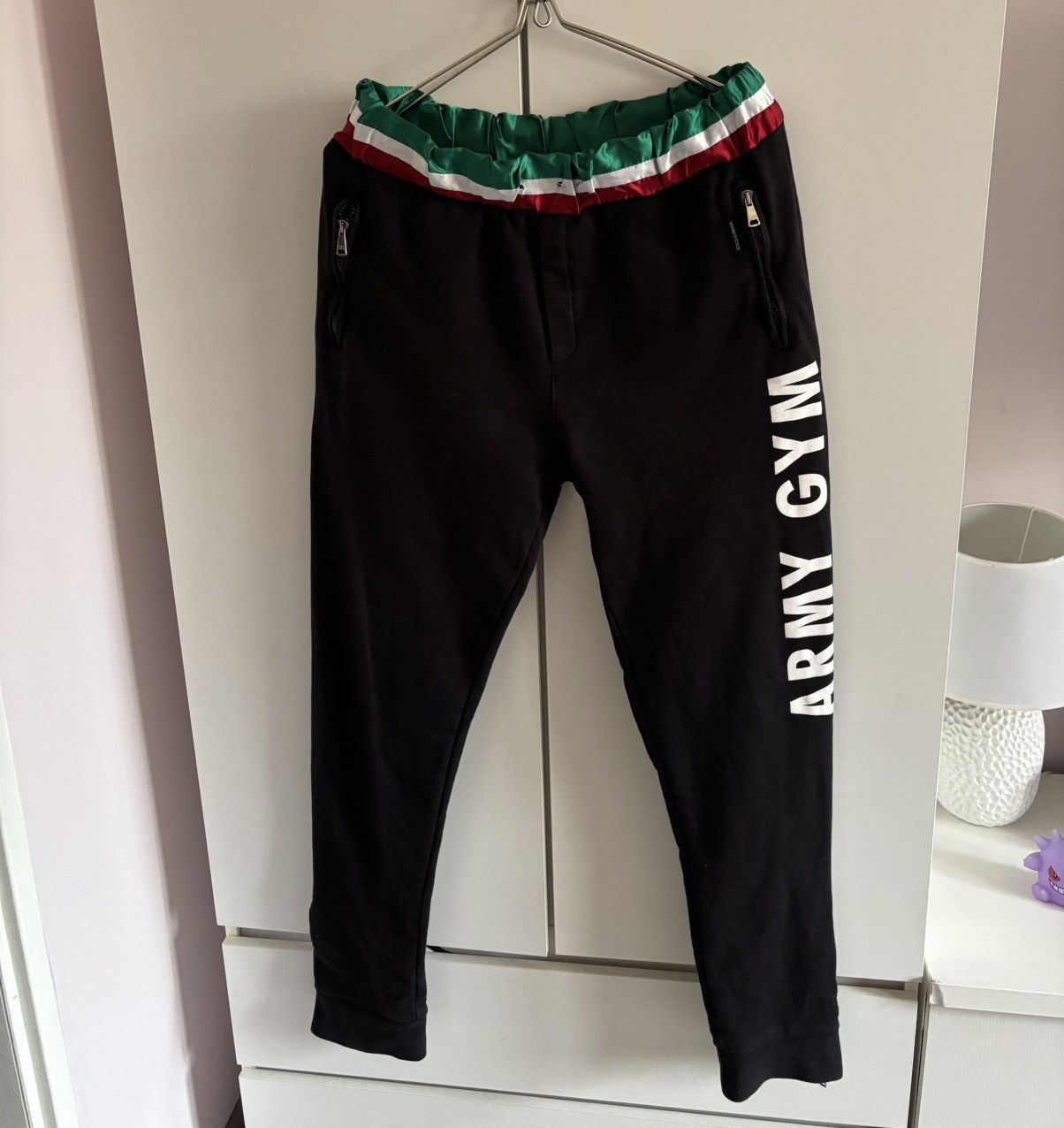 Dolce & Gabbana Dolce Gabbana Army Gym Sweatpants Y2K Size US 34 / EU 50 - 1 Thumbnail