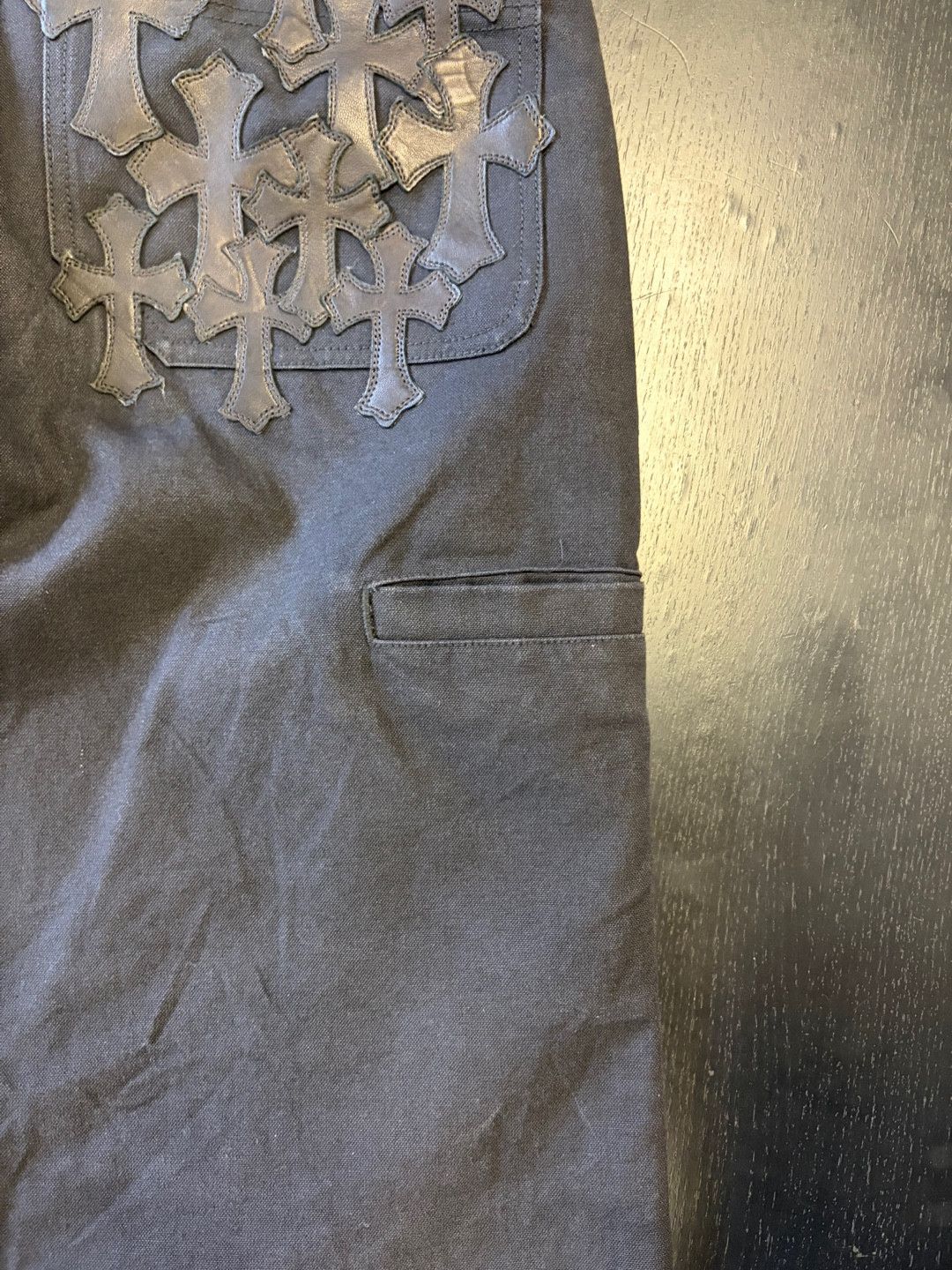 Chrome Hearts Chrome Hearts Flooded Patch Double Knee Carpenter Pants Size US 34 / EU 50 - 5 Thumbnail