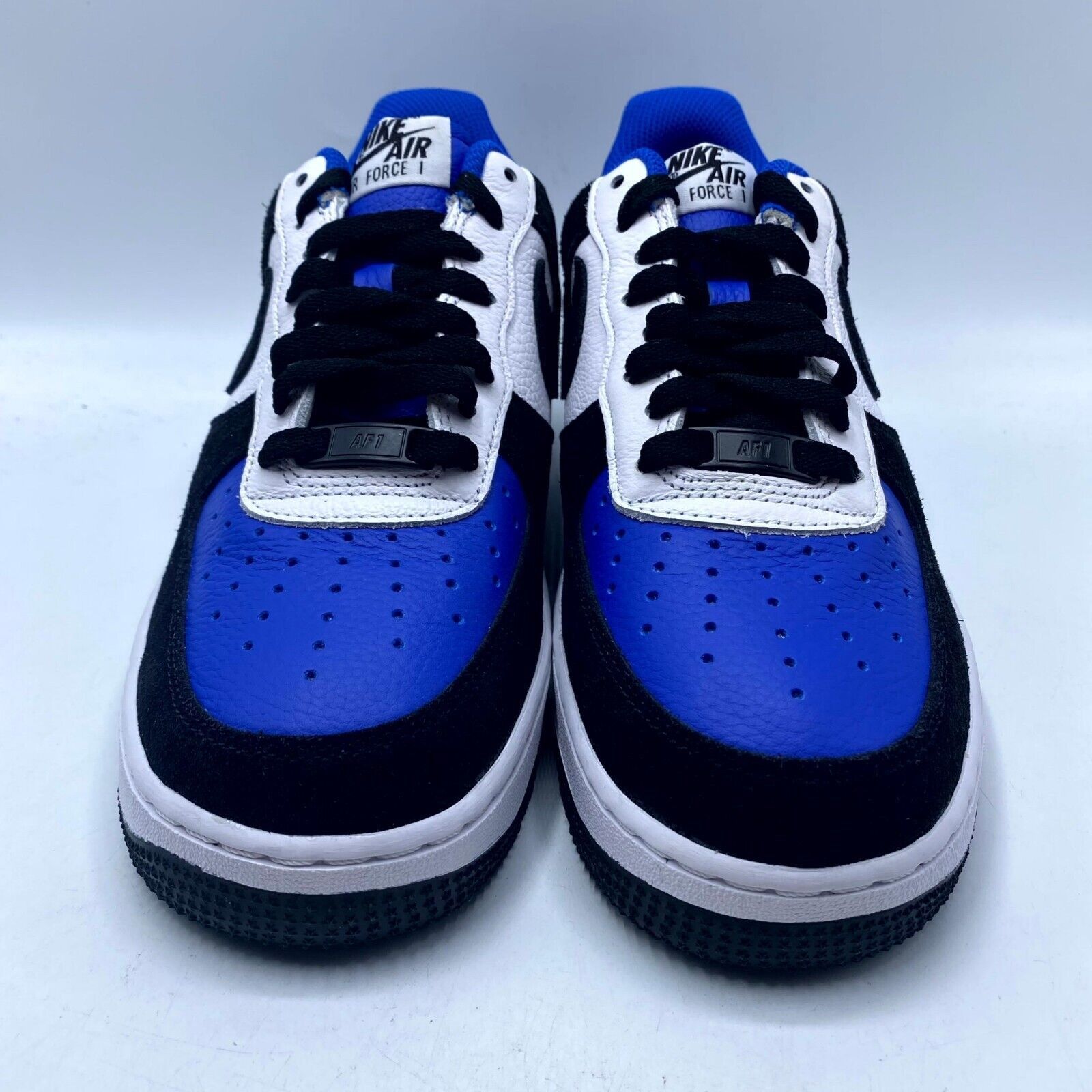 Nike NEW Nike By You Lace Up BlackBlue Sneaker Men's DN4162-991 Size US 6.5 / EU 39-40 - 4 Thumbnail