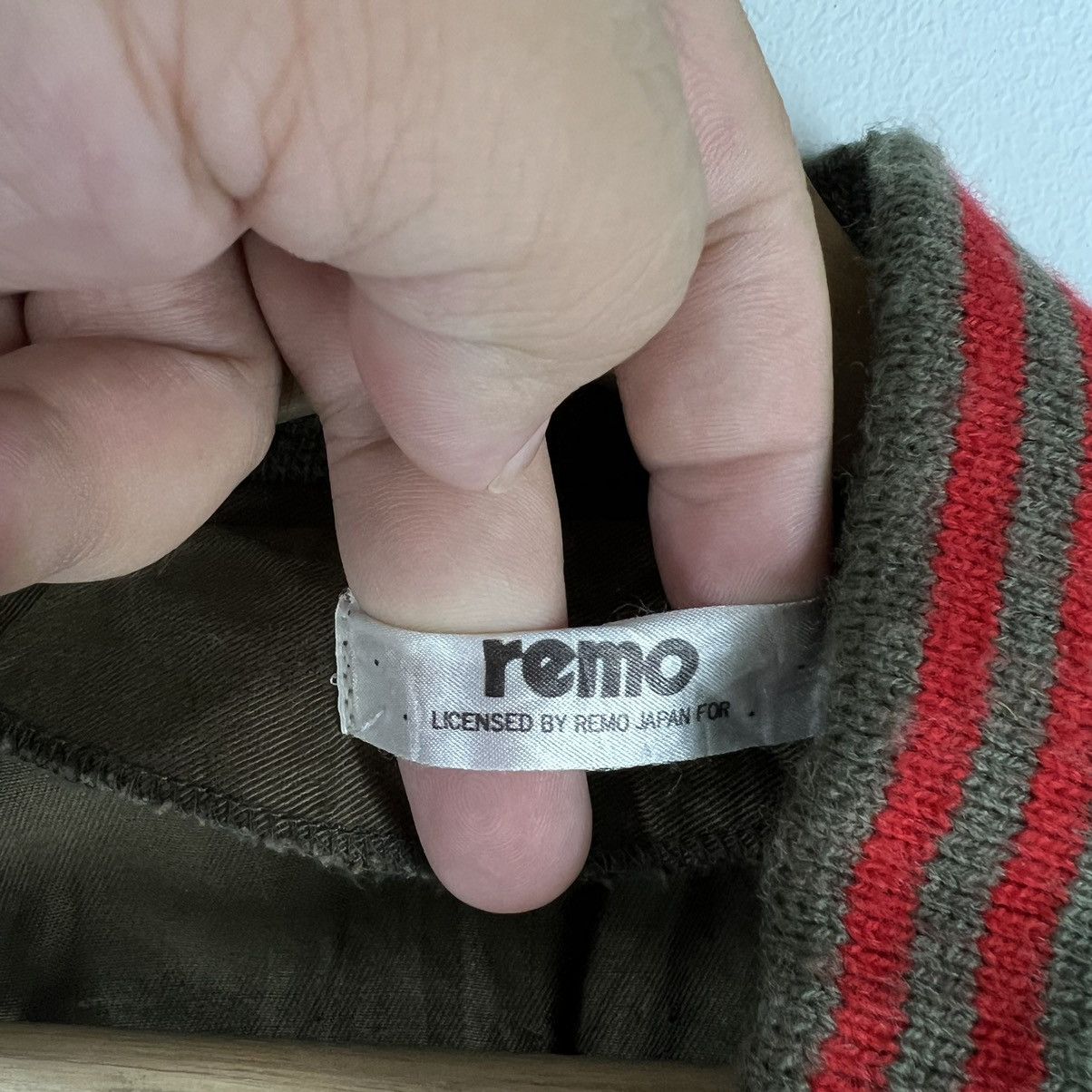 Japanese Brand 🔥VINTAGE VARSITY BOMBER JACKET REMO CAPITAL P BIG LOGO Size US M / EU 48-50 / 2 - 9 Thumbnail