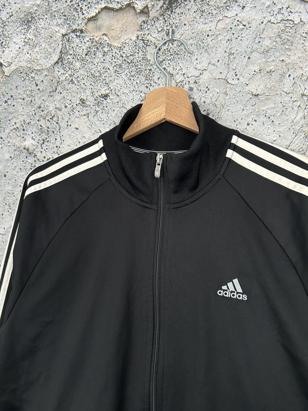 Adidas Vintage Adidas Black Tracksuit Streetwear Rap y2k 00s Skate Size US M / EU 48-50 / 2 - 3 Thumbnail