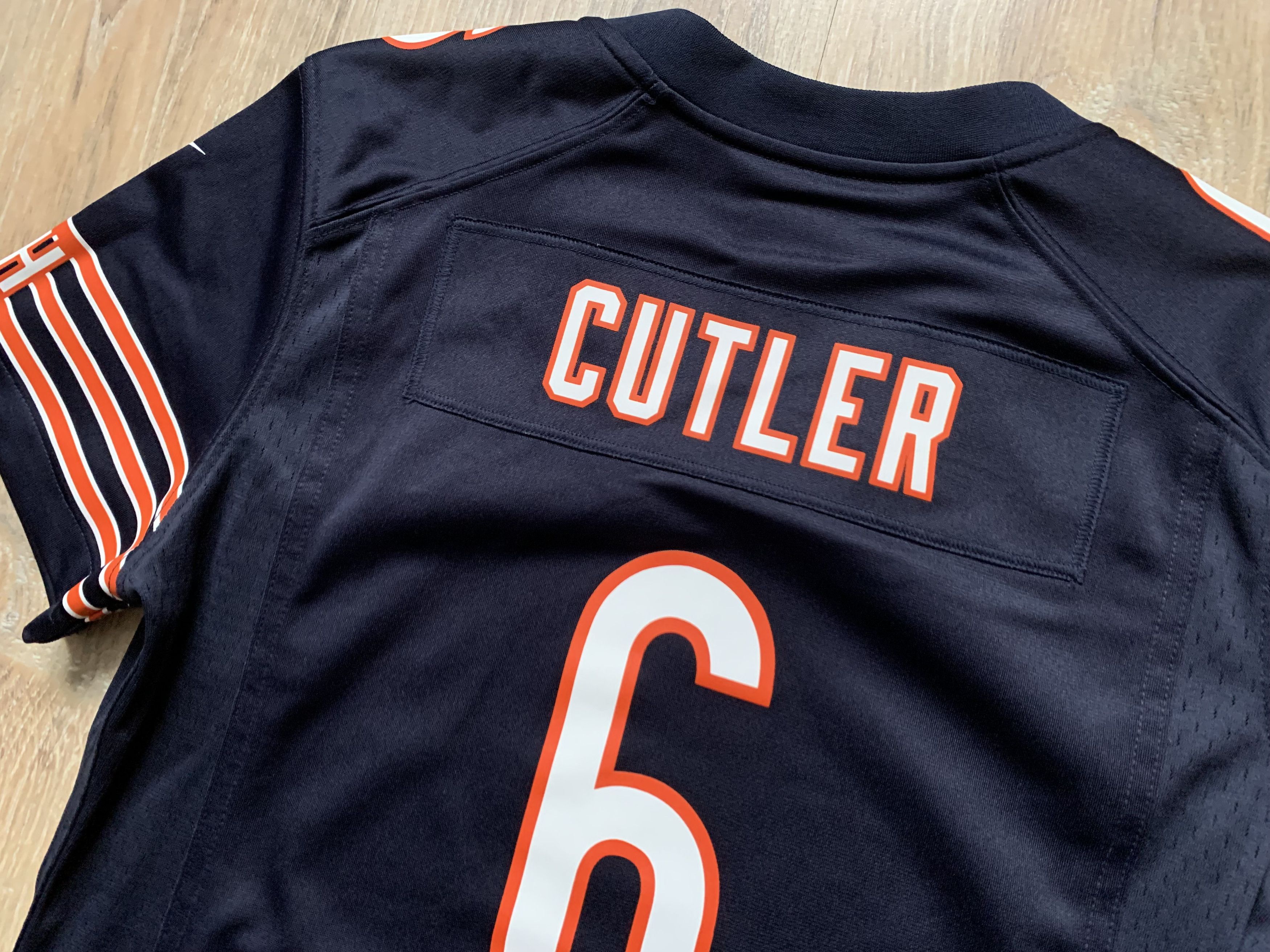NFL × Nike × Vintage Nike NFL Chicago Bears Home Jay Cutler #6 Womens Jersey Size S / US 4 / IT 40 - 4 Thumbnail