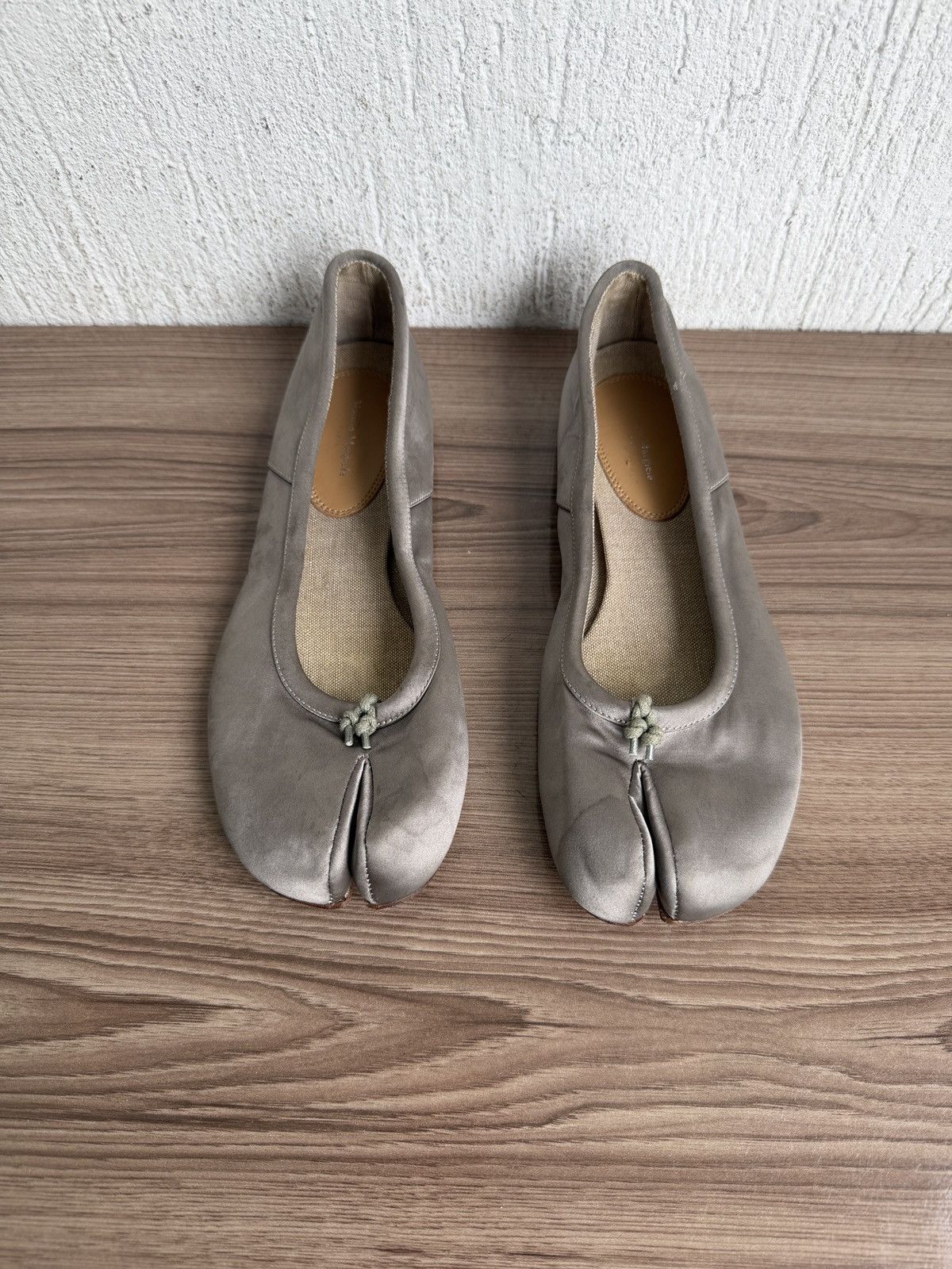 Maison Margiela Satin tabi ballet flats Size US 9 / IT 39 - 2 Thumbnail