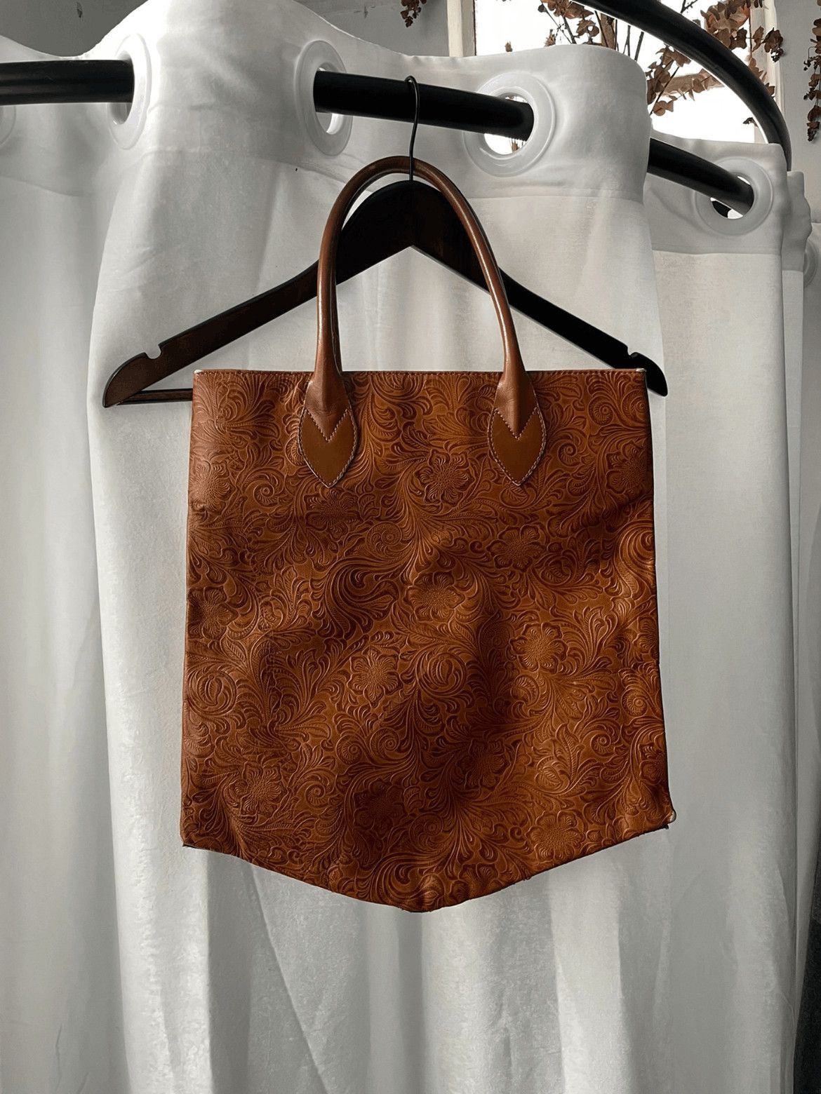 Comme des Garcons Comme Des Garcons Leather Pattern Tote Bag Size ONE SIZE - 1 Thumbnail