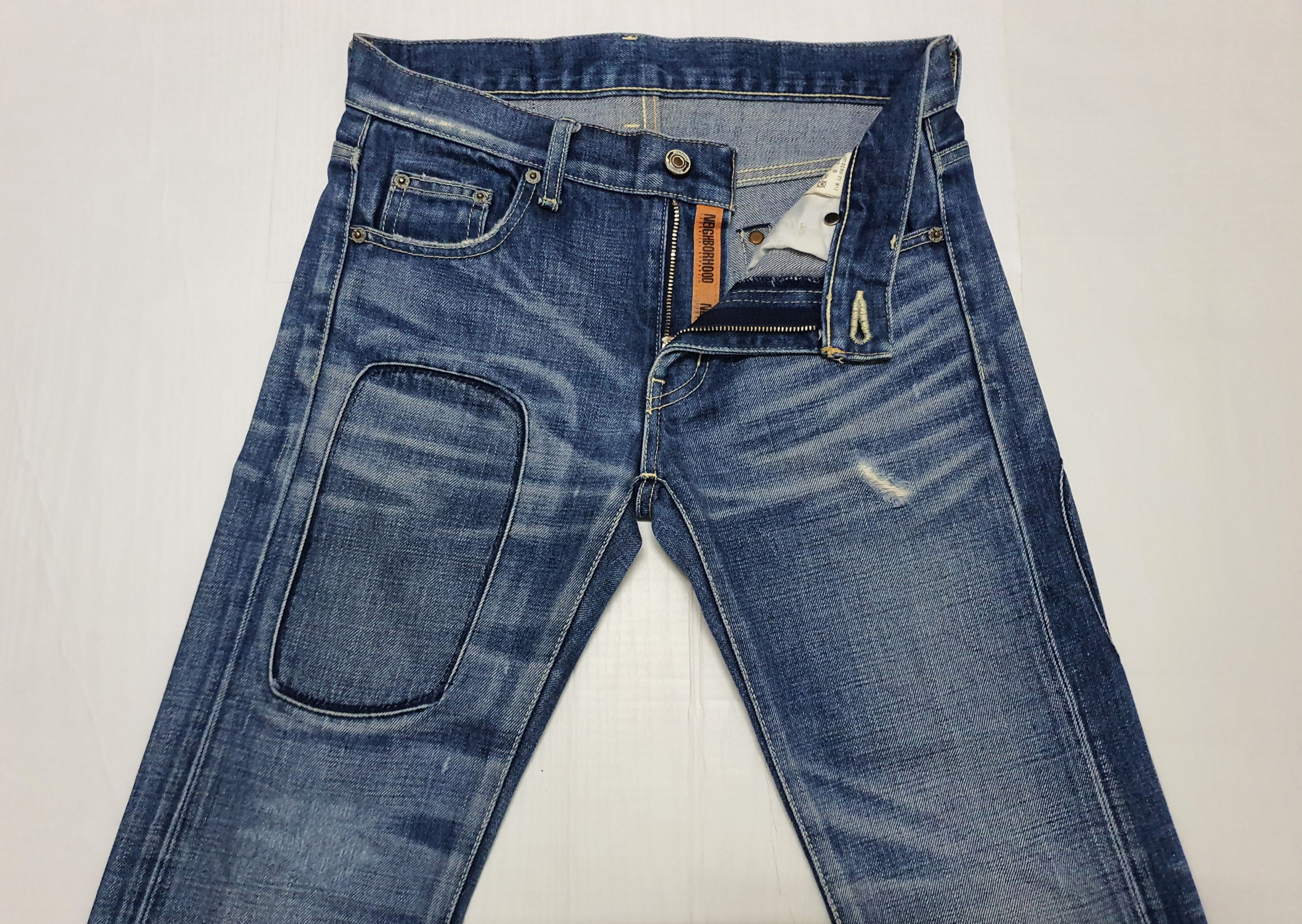 Neighborhood Neighborhood Distressed Selvedge Jeans Size US 28 / EU 44 - 5 Thumbnail