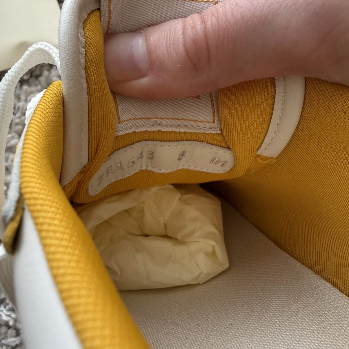 Fendi Fendi Roma sneakers size 42 US9 leather yellow mustard Size US 9 / EU 42 - 11 Thumbnail