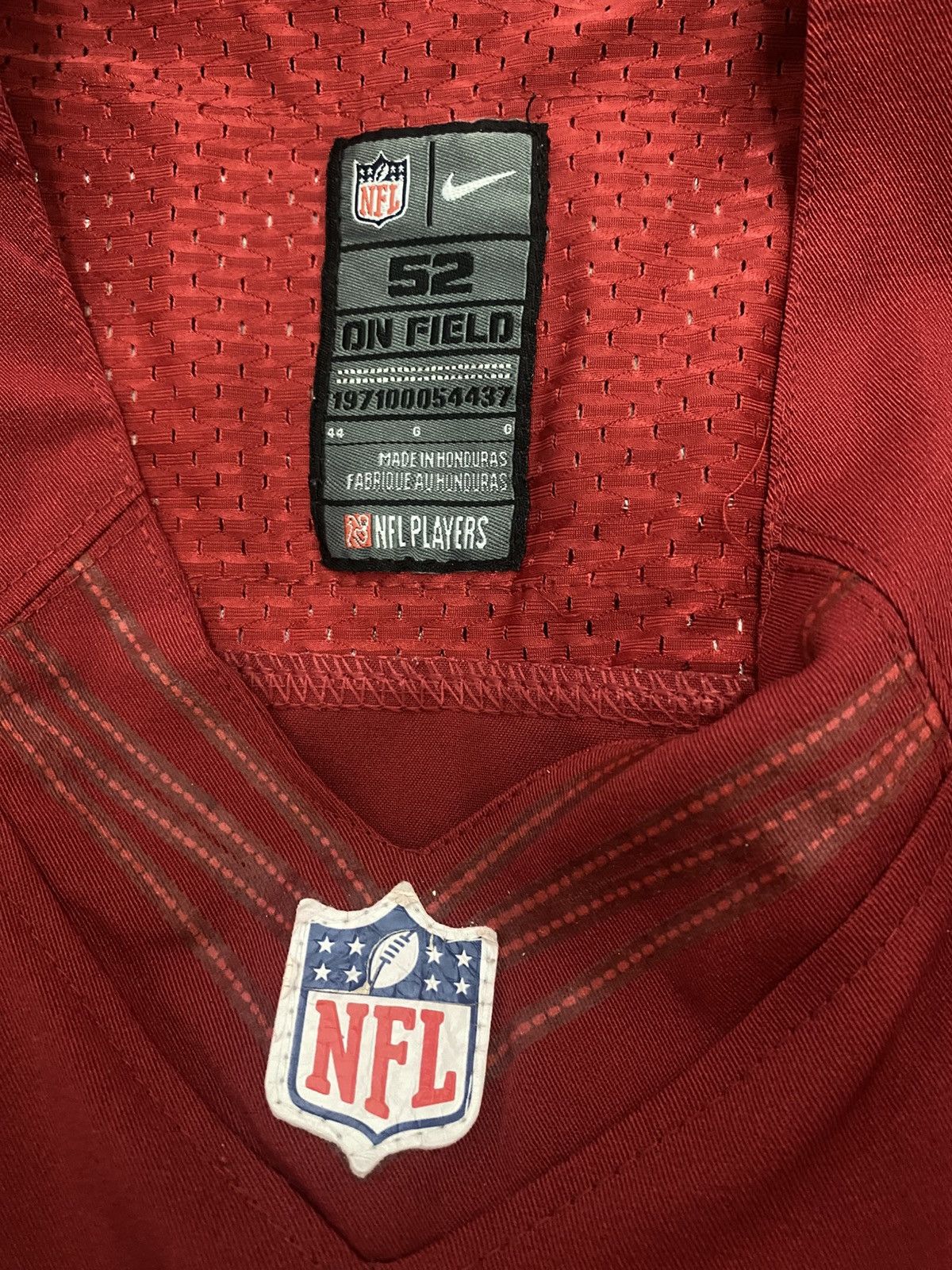 NFL Vintage Nike X 49ers Boldin Player Issue Jersey NFL Size US L / EU 52-54 / 3 - 10 Thumbnail