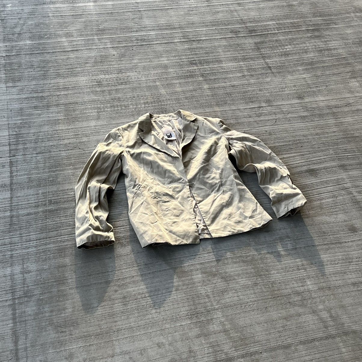 Versus Versace Versus Versace Vintage Beige Luxury Jacket Size M / US 6-8 / IT 42-44 - 3 Thumbnail