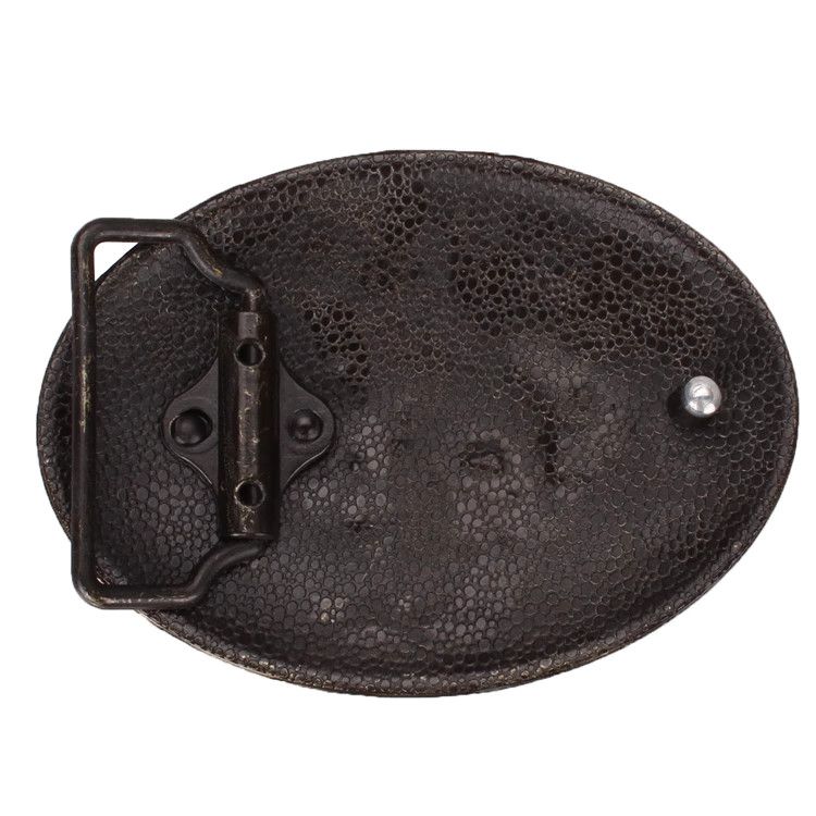 Designer Dark Vintage Belt Riveted Belts Menswear Accessories Size ONE SIZE - 6 Thumbnail