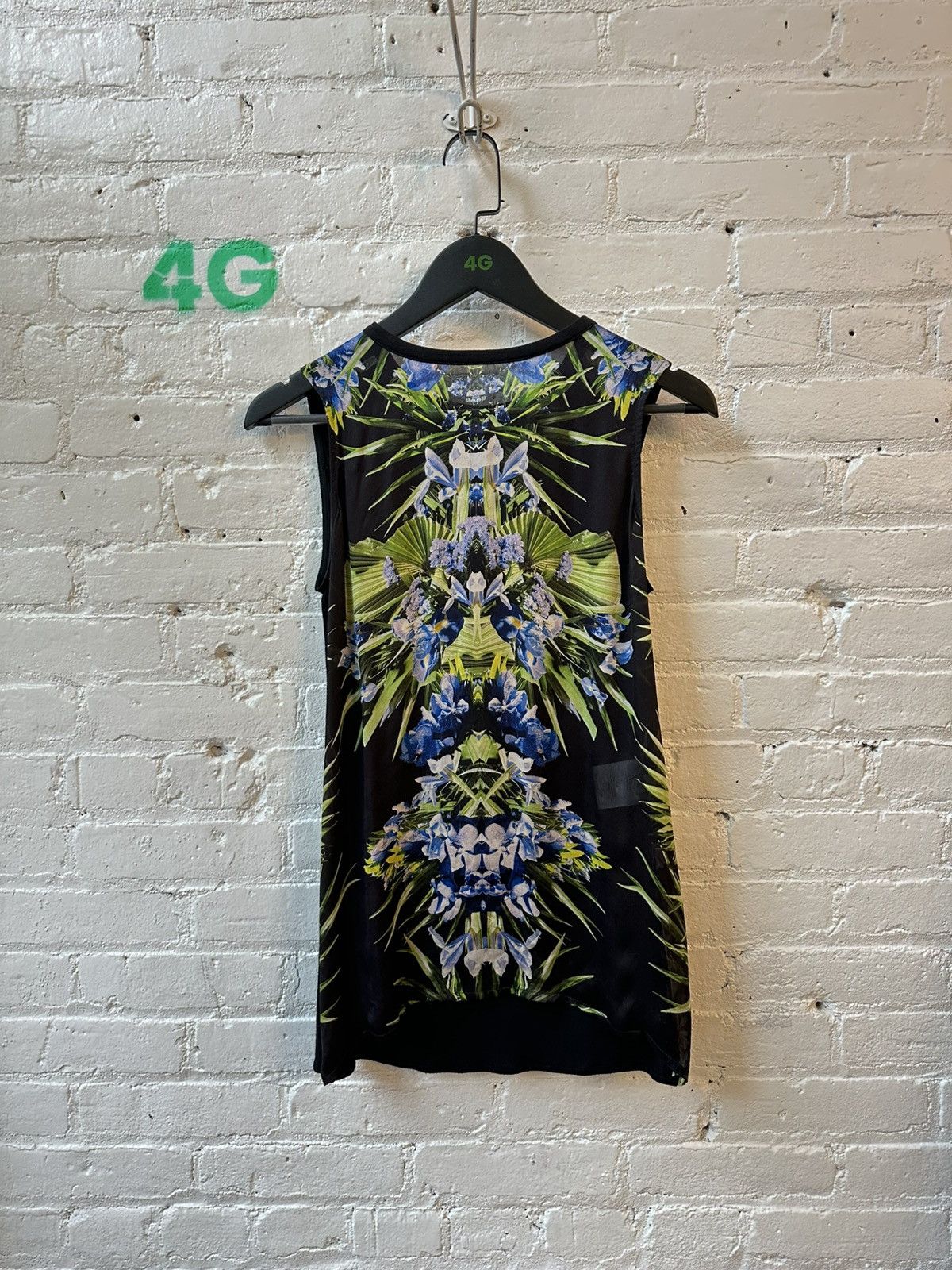 Givenchy GIVENCHY FLORAL MESH TANK TOP Size S / US 4 / IT 40 - 1 Thumbnail