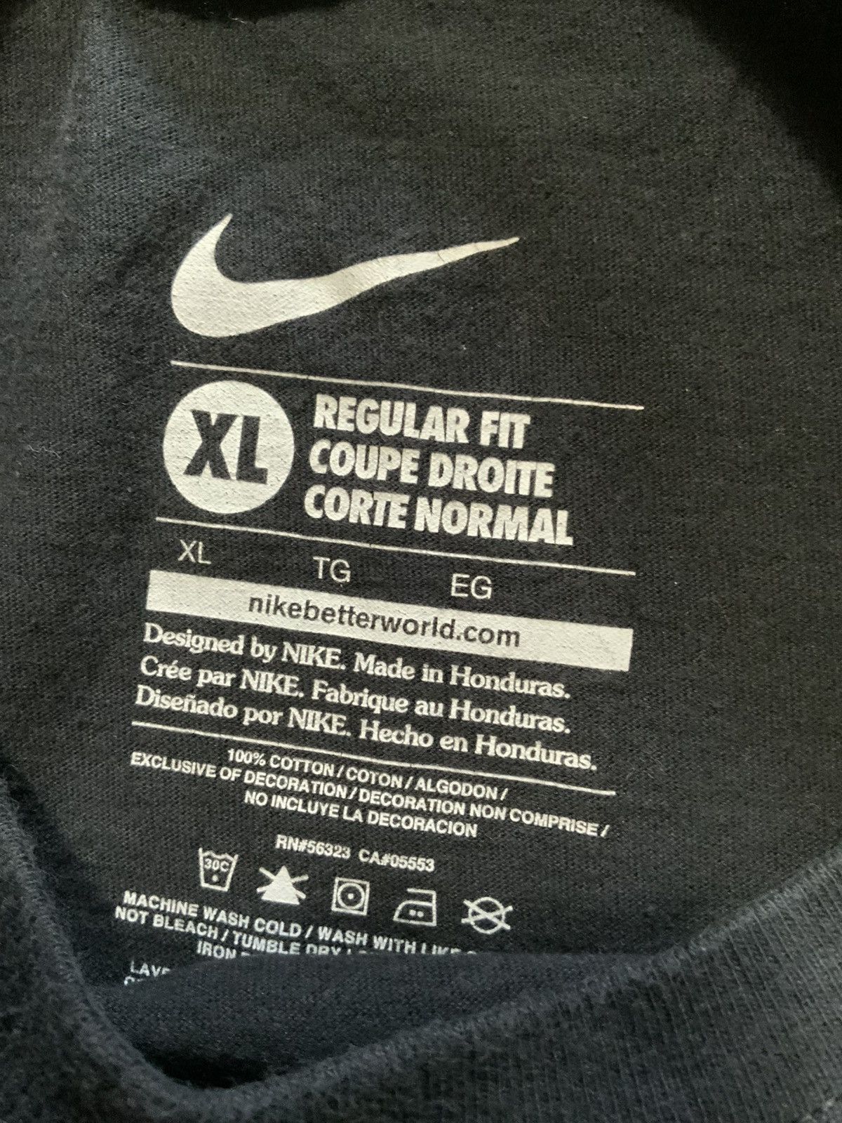 Nike Nike Black Mamba Black Out Show Us Again Kobe Bryant T-Shirt Size US XL / EU 56 / 4 - 4 Thumbnail