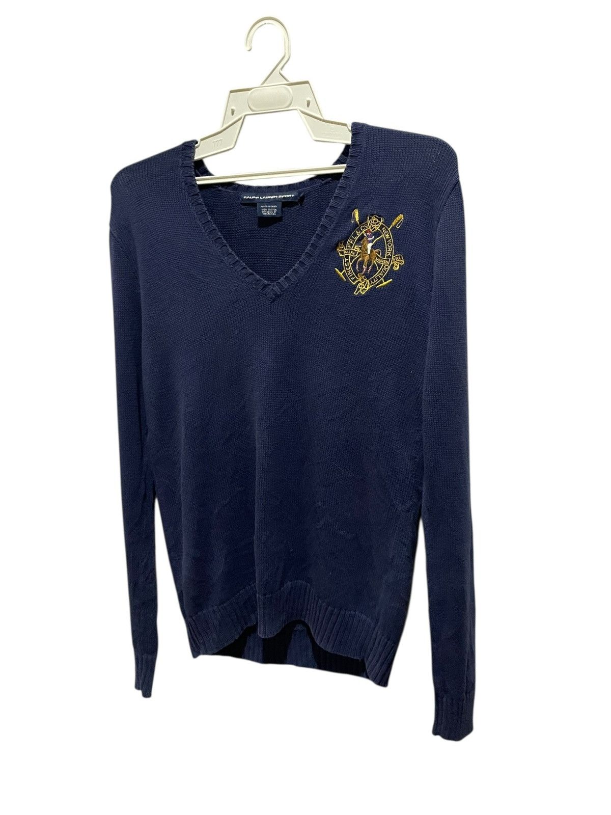 Polo Ralph Lauren VTG Polo Ralph Lauren Sport Knitted Jumper Sweater Size US M / EU 48-50 / 2 - 3 Thumbnail