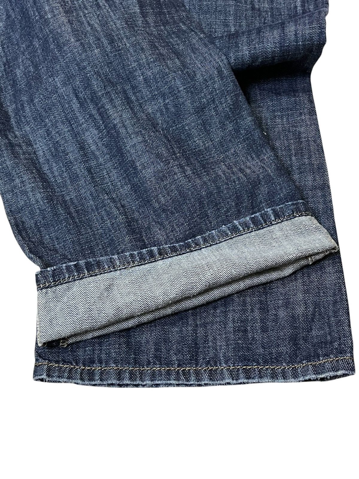 Japanese Brand ARCHIVE JAPANESE CULTURE EXTREME COUTURE STRAIGHT CUT JEANS Size US 37 - 14 Thumbnail