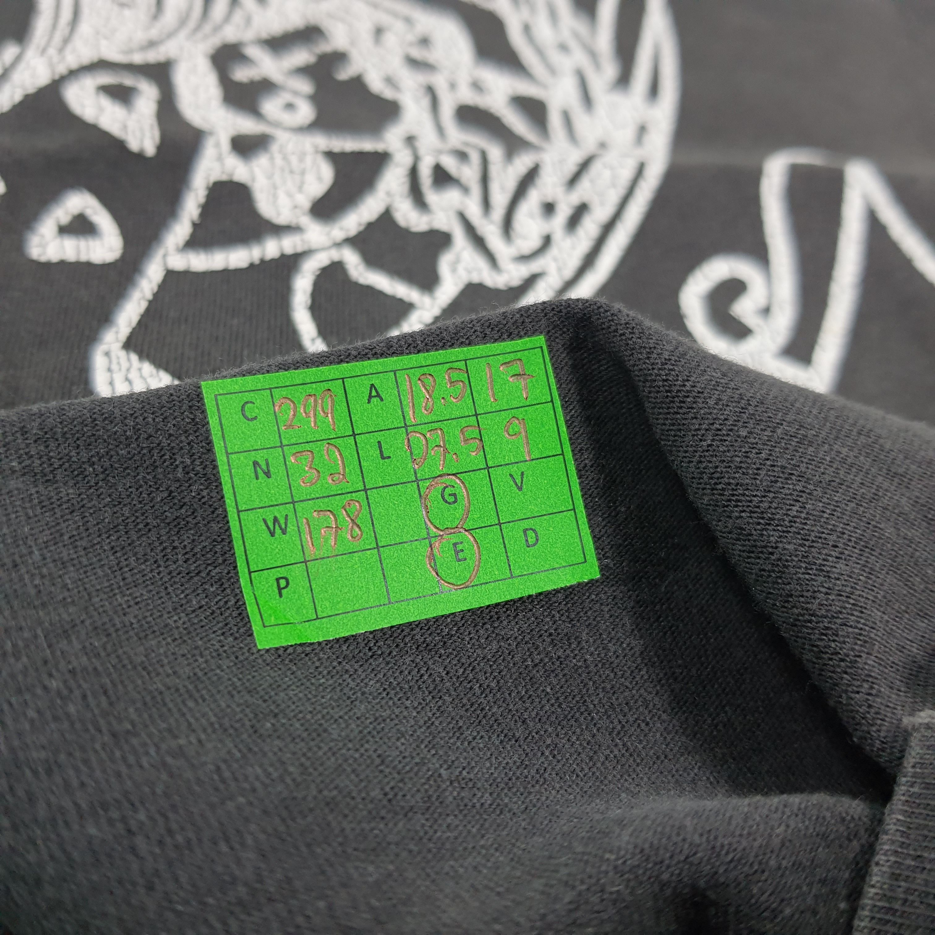Number (N)ine Vintage Number Nine The Rolling Stones Tour Tee C299N32 Size US S / EU 44-46 / 1 - 8 Thumbnail
