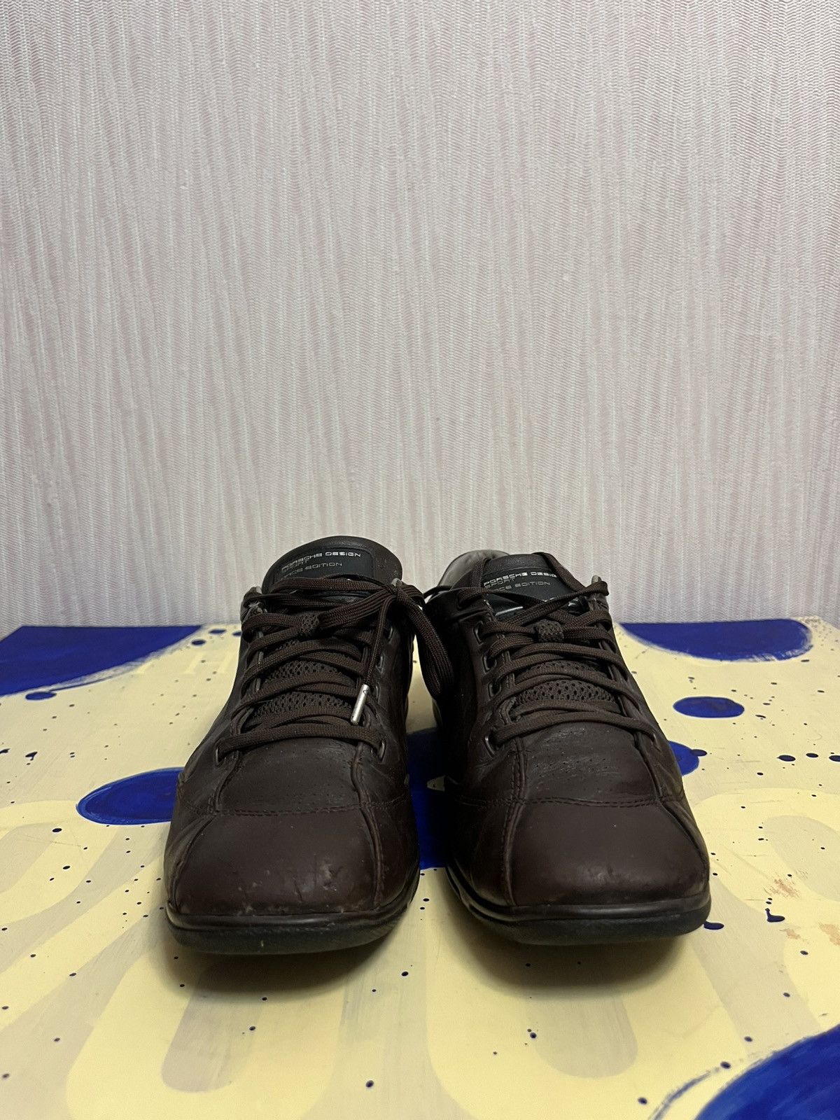 Adidas × Porsche Design VINTAGE race porsche design low pro leather sneakers Size US 7.5 / EU 40-41 - 2 Thumbnail