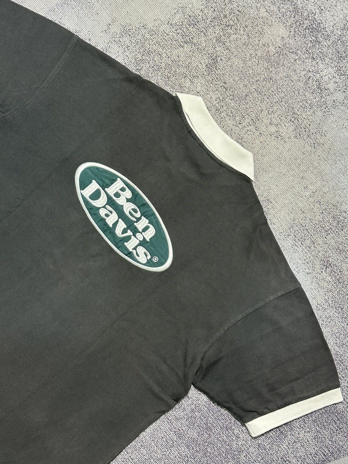 Ben Davis Vintage 90s Polo Ben Davis Shirts Grey Size US M / EU 48-50 / 2 - 11 Thumbnail