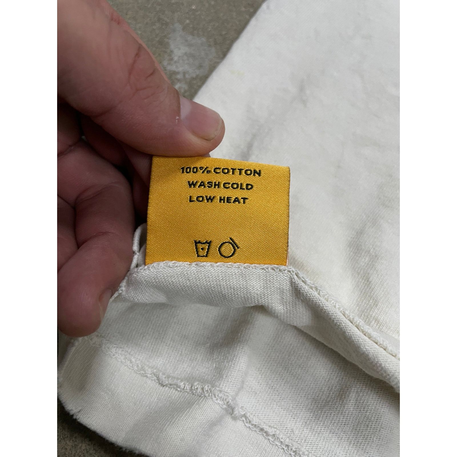 Gallery Dept. Gallery Dept Doc Johnson Tee Cream Used Small Size US S / EU 44-46 / 1 - 5 Thumbnail