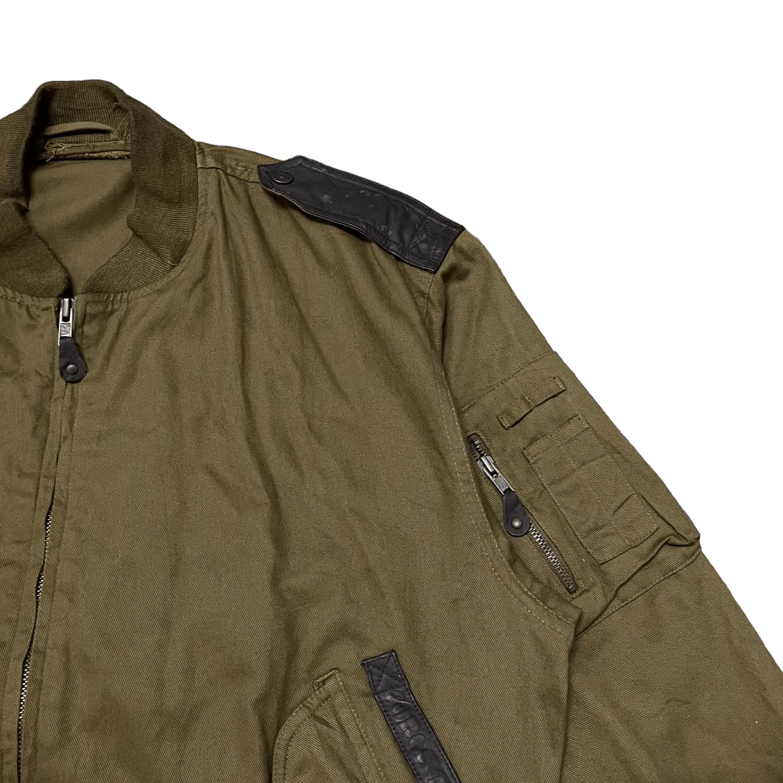 Japanese Brand Vintage Force Macees Military Aircraft Bomber Jacket Size US M / EU 48-50 / 2 - 5 Thumbnail
