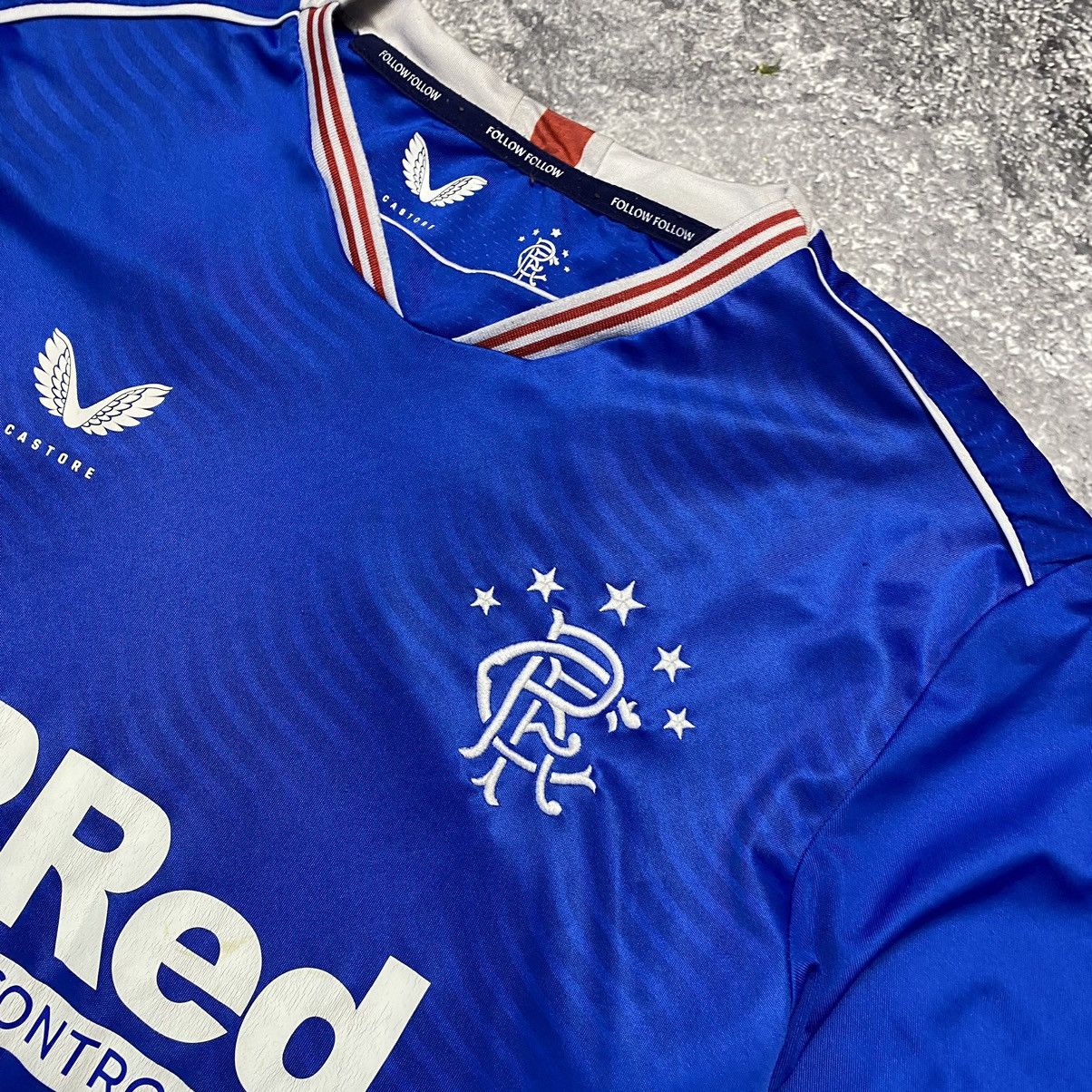 Castore × Vintage Men’s Castore FC Rangers Team soccer Rare jersey Size US L / EU 52-54 / 3 - 3 Thumbnail
