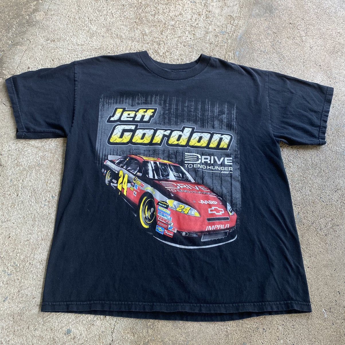 NASCAR × Vintage Vintage Y2K Jeff Gordon NASCAR Racing Double Sided Shirt Size US L / EU 52-54 / 3 - 2 Thumbnail