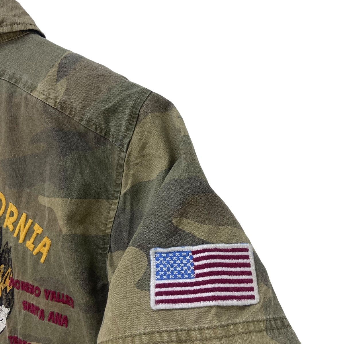 Alphanumeric Southern California USA Flag Eagle Logo Utility Shirt Size US S / EU 44-46 / 1 - 11 Thumbnail