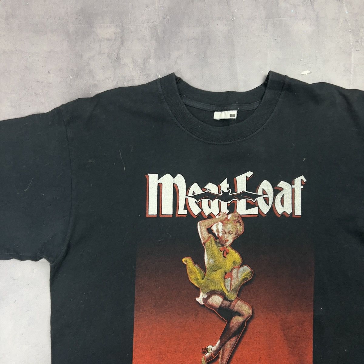 Other Rare! Vintage Meat Loaf Couldn’t Have Said It Better Tee 00s Size US L / EU 52-54 / 3 - 3 Thumbnail