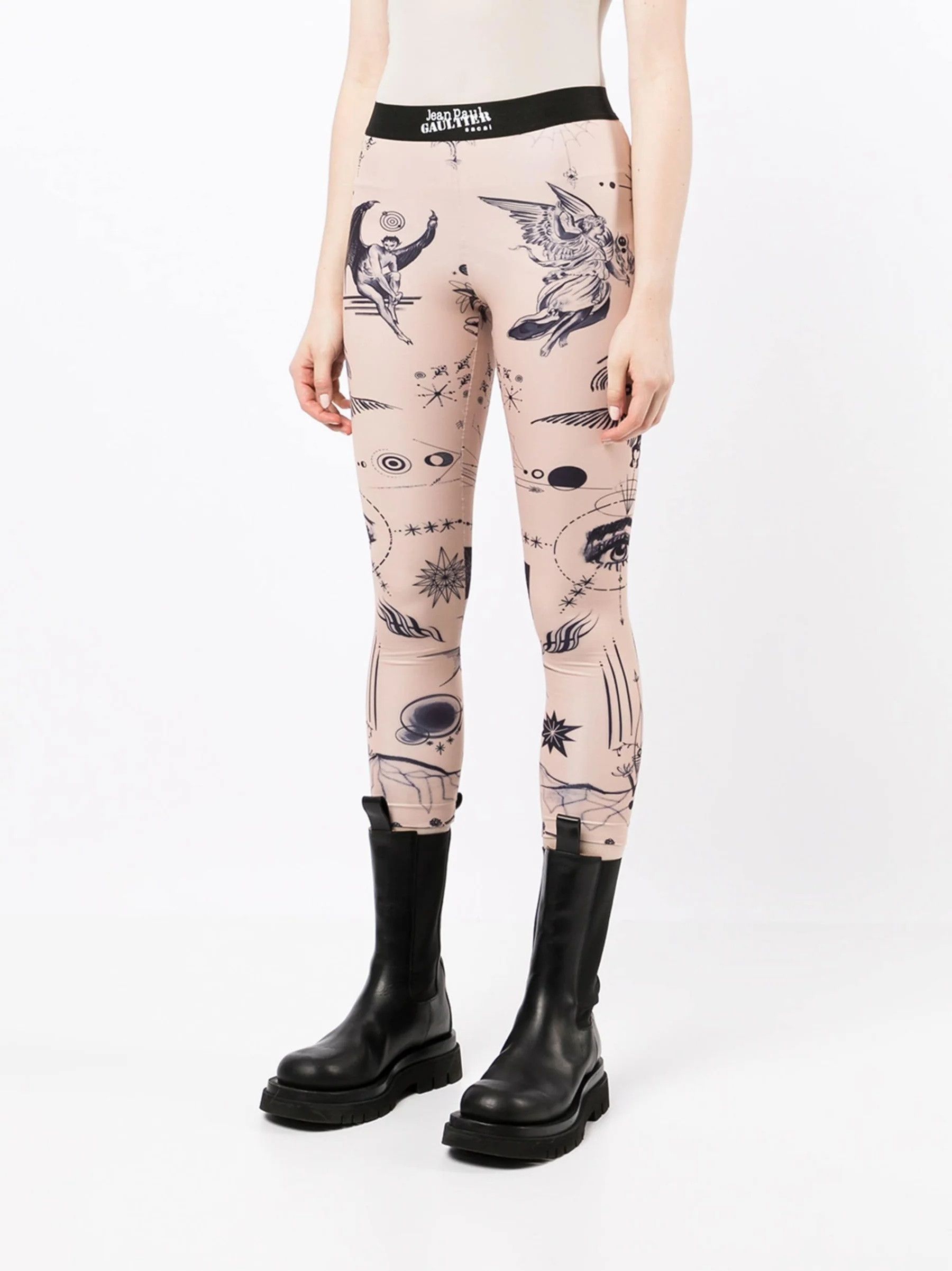 Sacai Jean Paul Gaultier x Sacai leggings Size 26" / US 2 / IT 38 - 1 Thumbnail