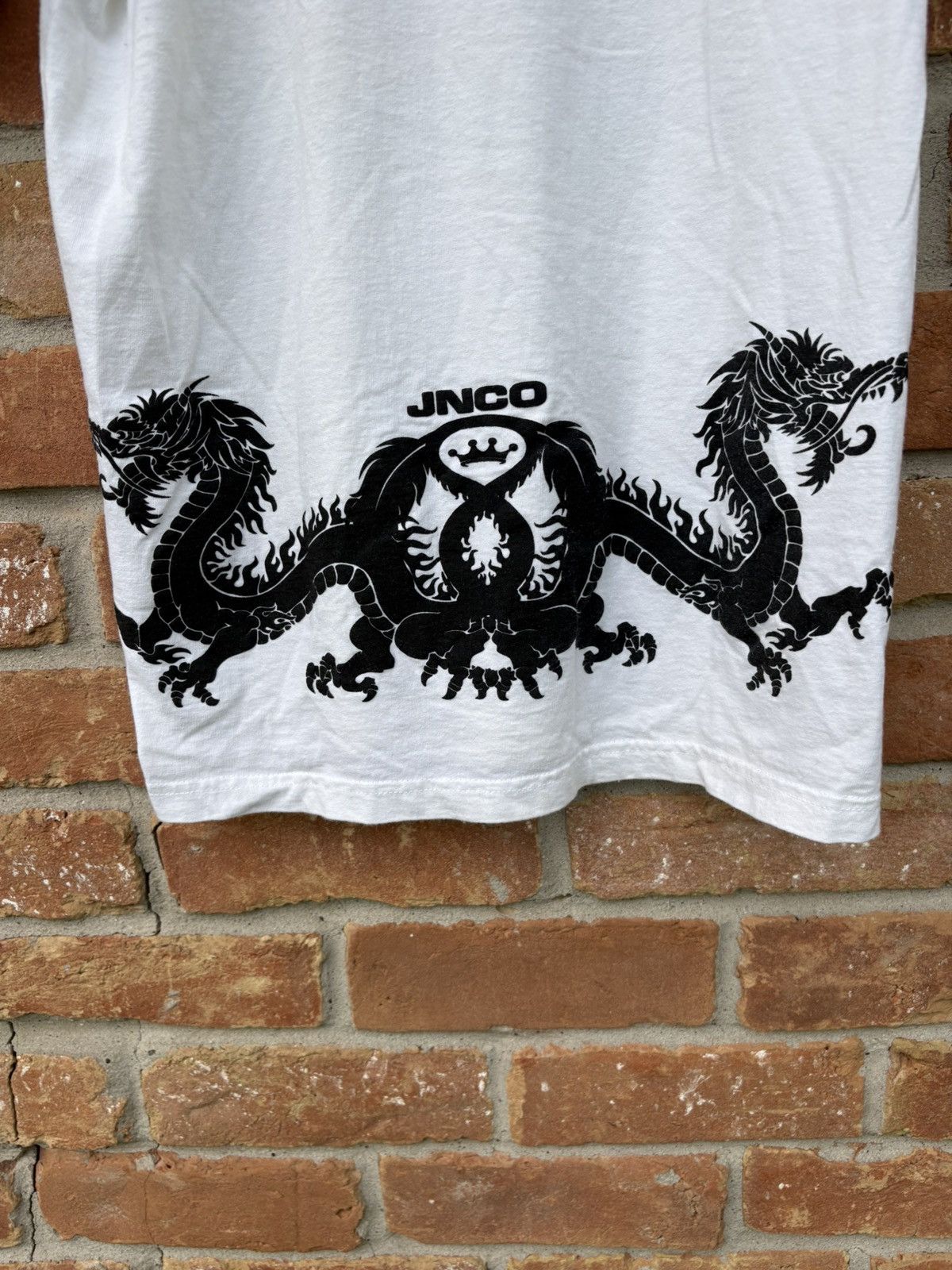 JNCO Vintage 90s JNCO Jeans Dragon Graphic T-Shirt Size US L / EU 52-54 / 3 - 8 Thumbnail