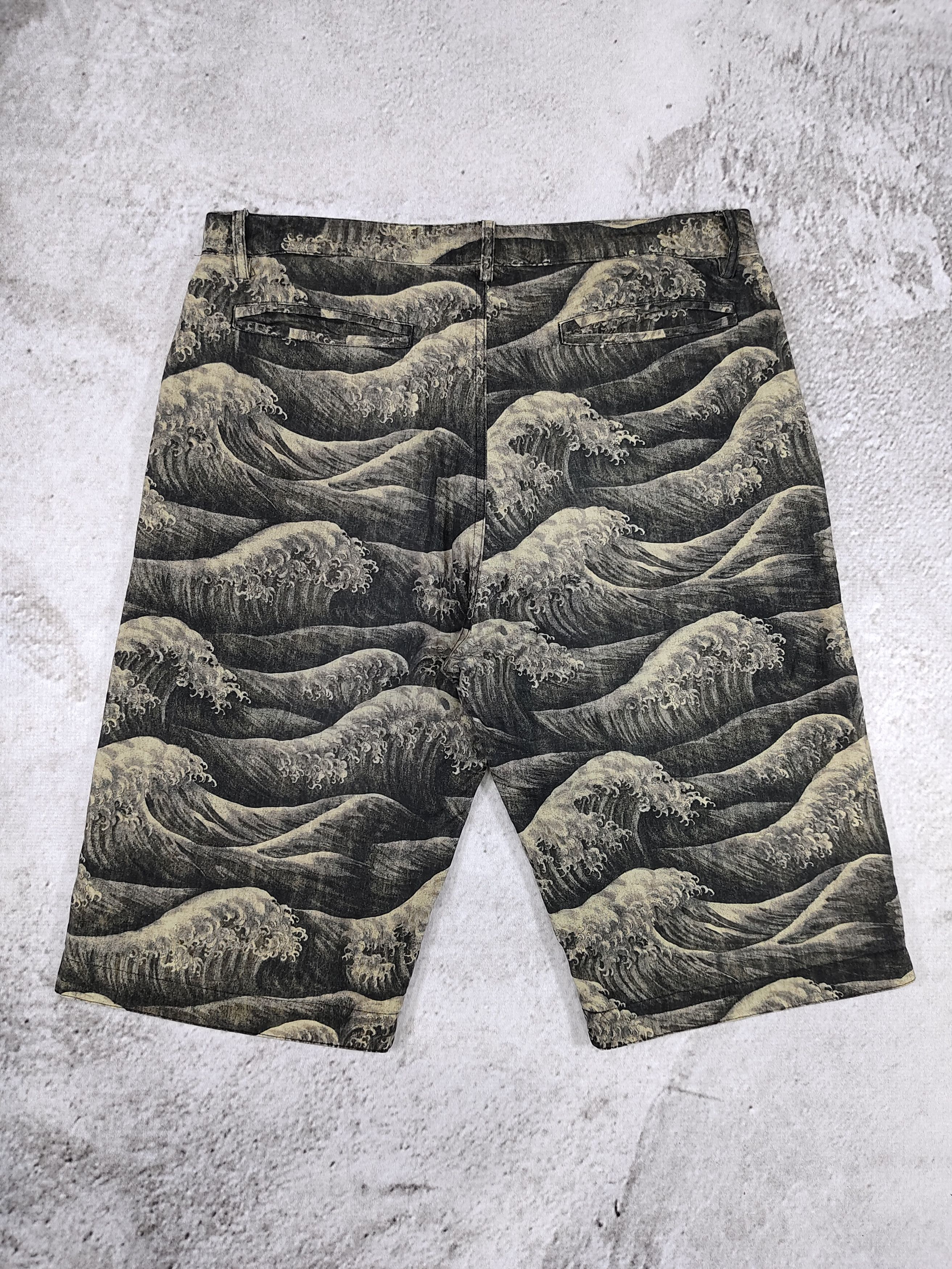 Eternal 🇯🇵 Eternal "The Great Waves off Kanagawa" Reversibel Pants Size US 34 / EU 50 - 5 Thumbnail
