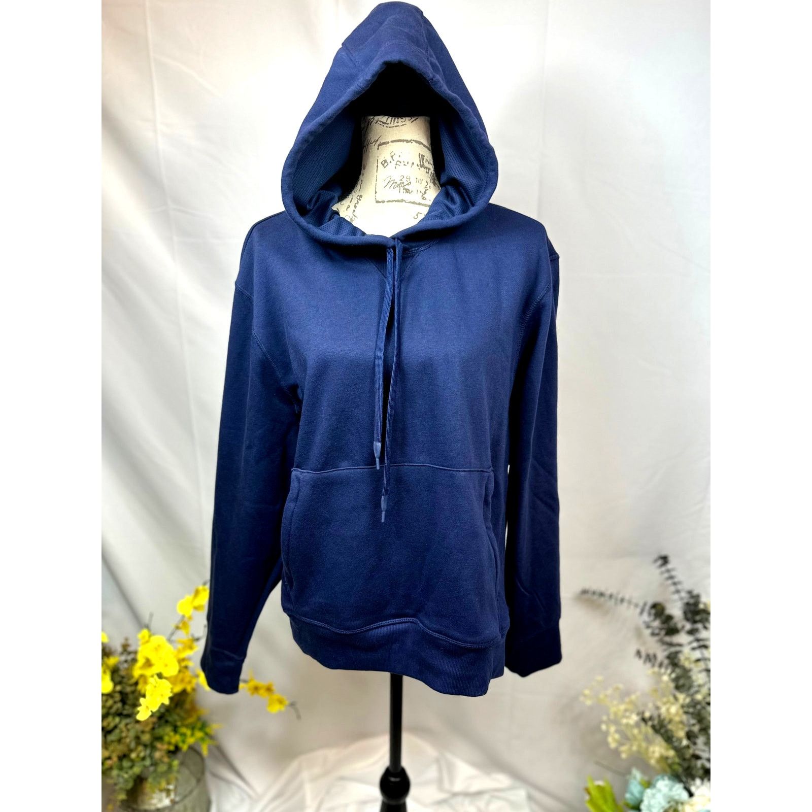 Other Unisex All in Motion Drawstring Kangaroo Pouch Hoodie Blue L Size L / US 10 / IT 46 - 4 Thumbnail
