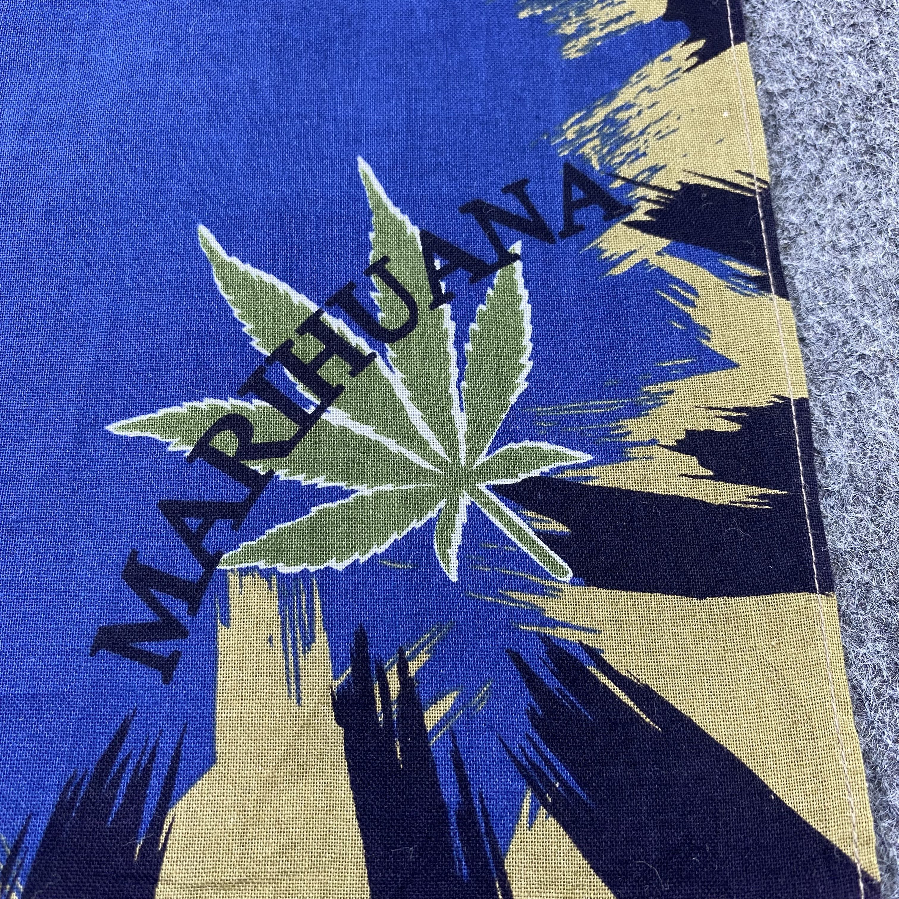 Designer Marihuana Handkerchief / Bandana / Neckerchief-B1396 Size ONE SIZE - 7 Thumbnail