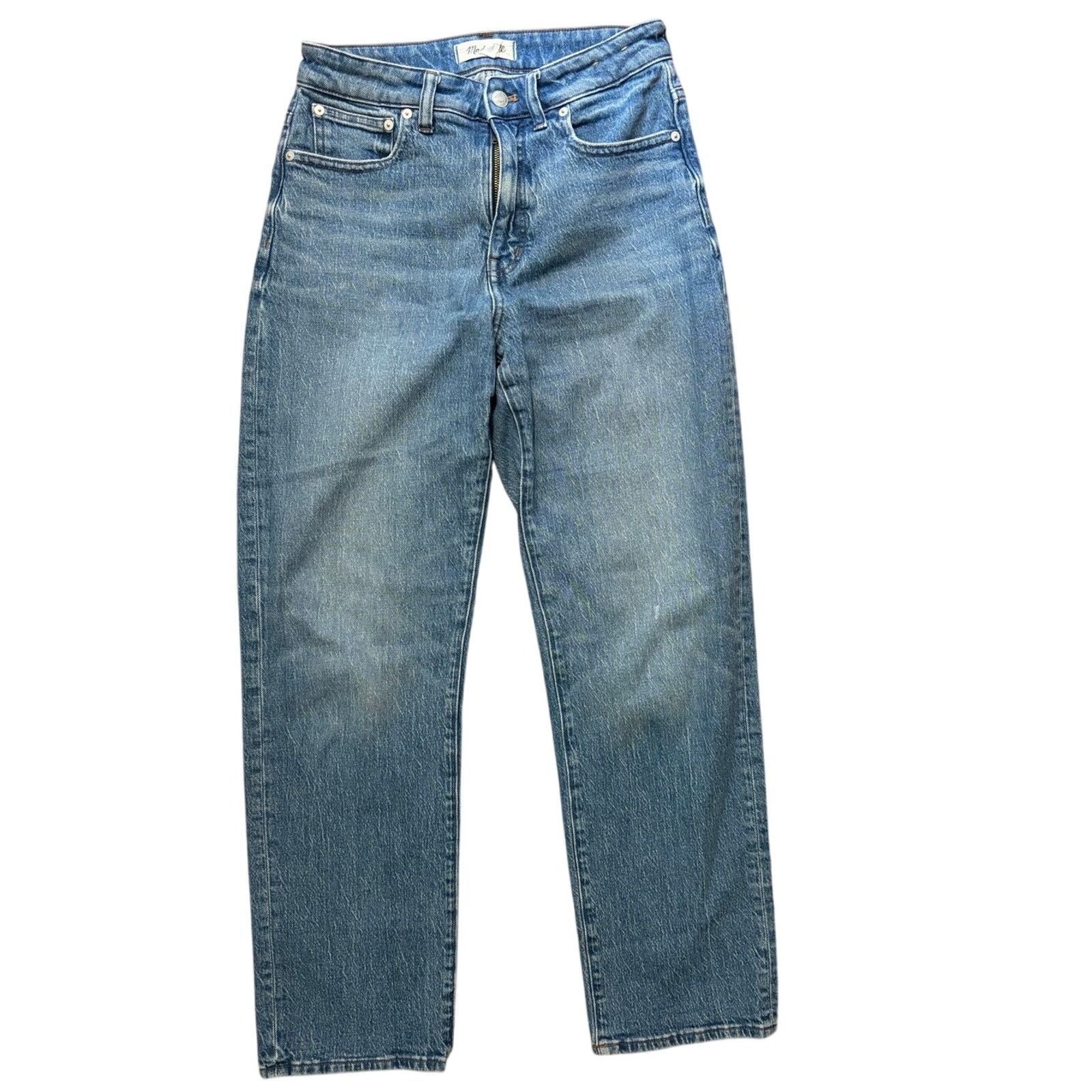 Madewell NWOT Madewell The Curvy '90s Straight Jean Rondell Size 27 Size 27" / US 4 / IT 40 - 4 Thumbnail