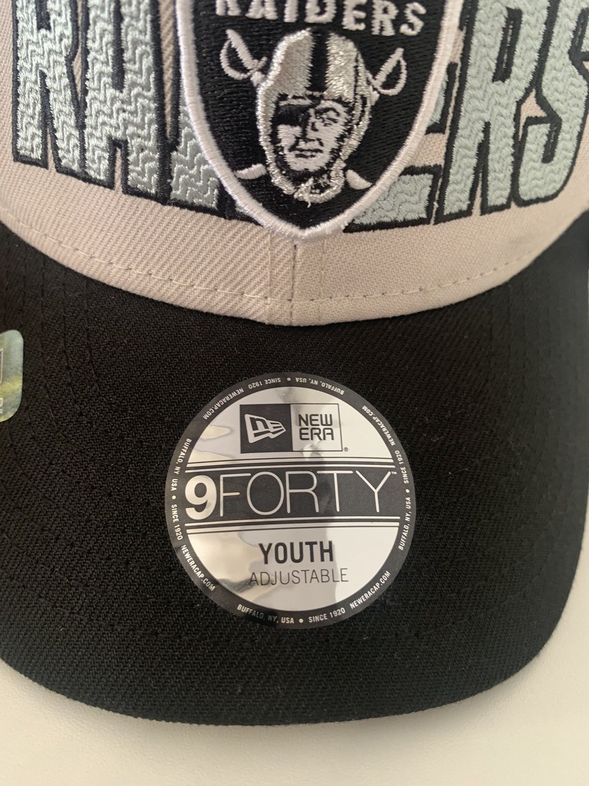 NFL Raiders Las Vegas Youth Cap Hat Size ONE SIZE - 3 Thumbnail