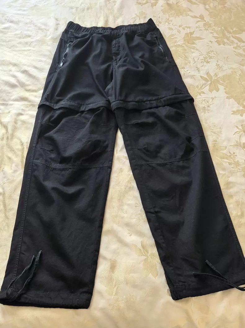 Givenchy Givenchy Givenchy Black Cargo Pants with Detachable Design Size US 33 - 4 Thumbnail