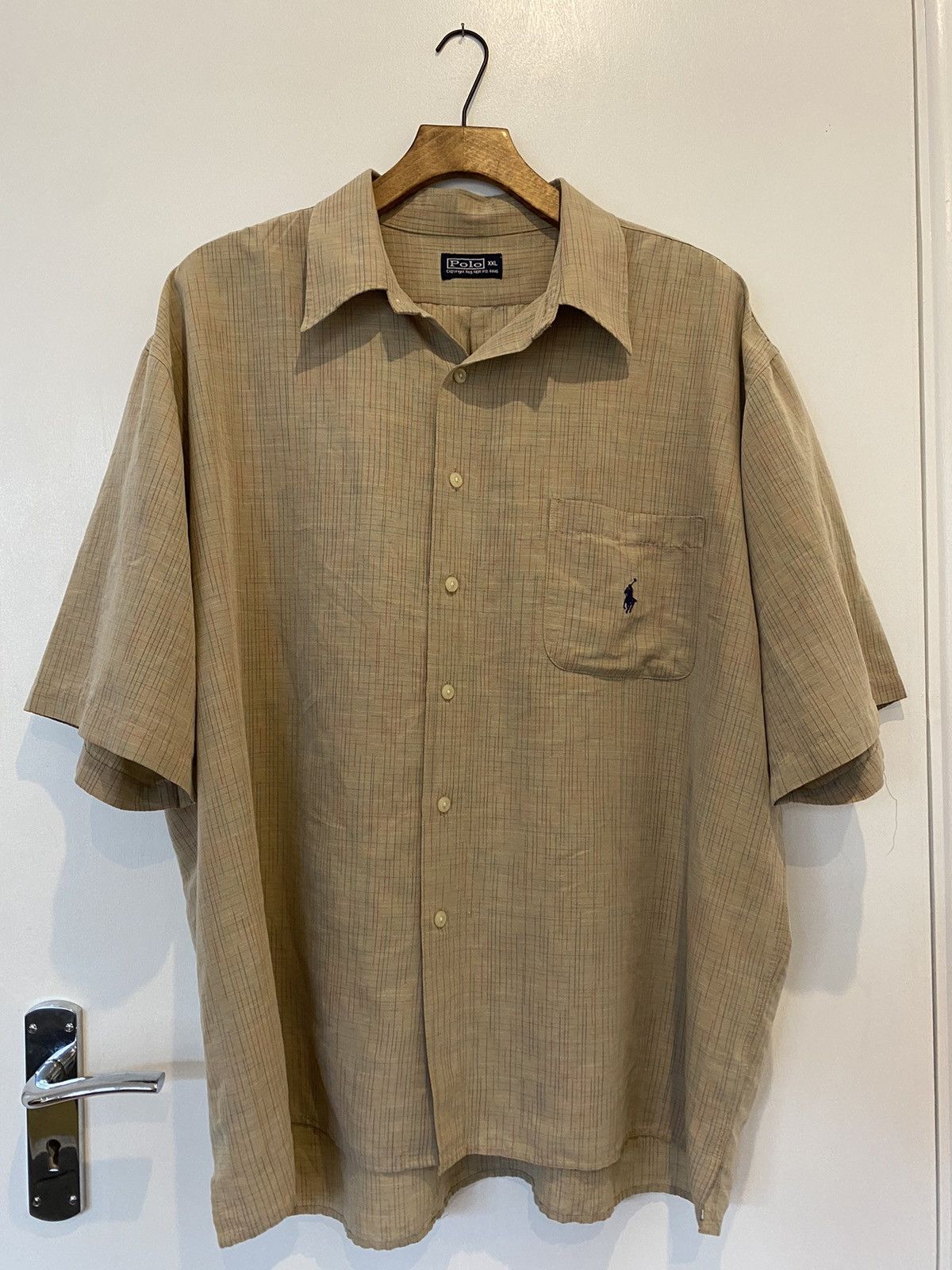 Polo Ralph Lauren Brown pattern Ralph oversized shirt Size US XXL / EU 58 / 5 - 1 Thumbnail