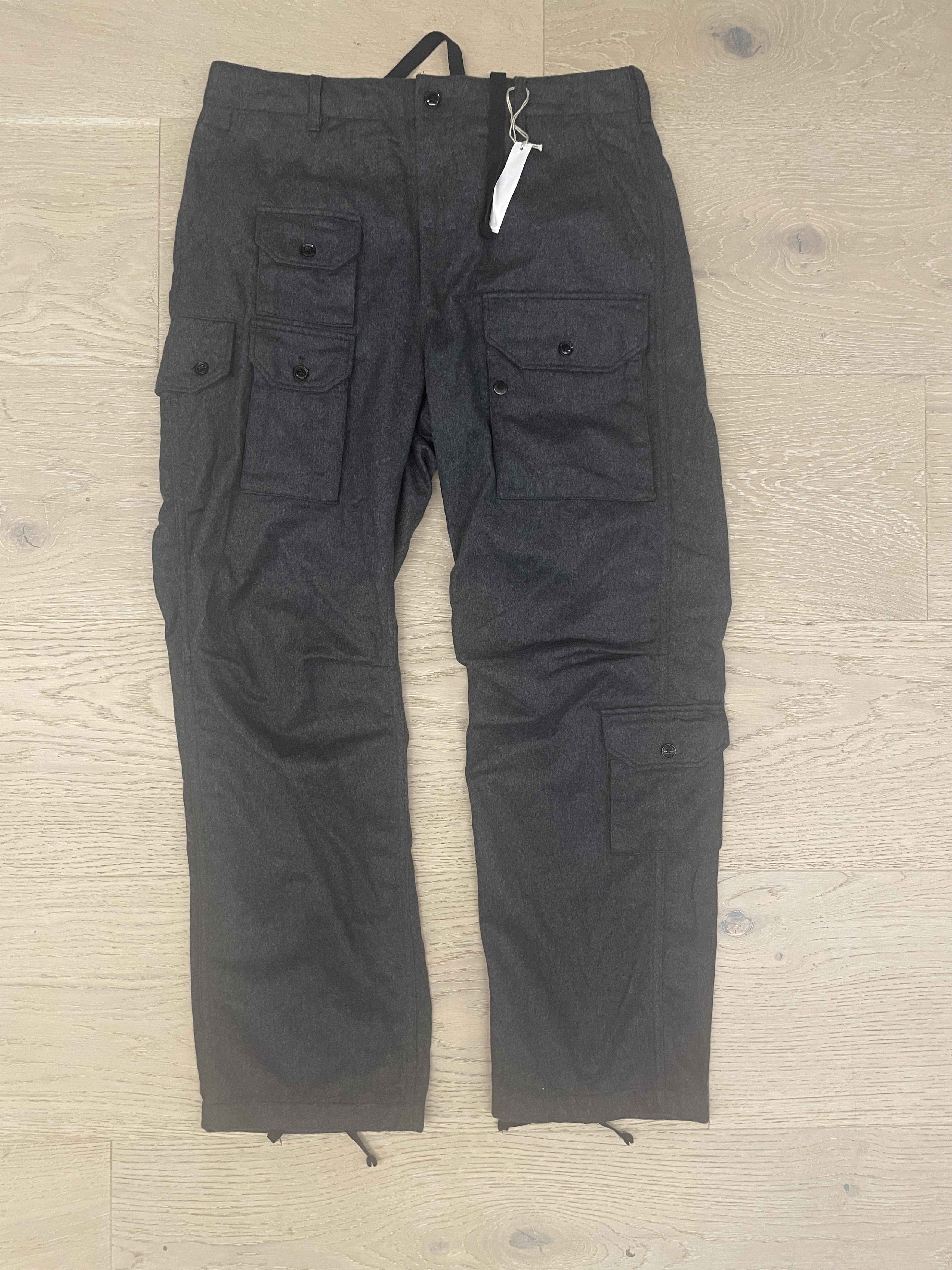 Engineered Garments Engineered Garments Gray Wool Flight Pants Medium Size US 34 / EU 50 - 5 Thumbnail