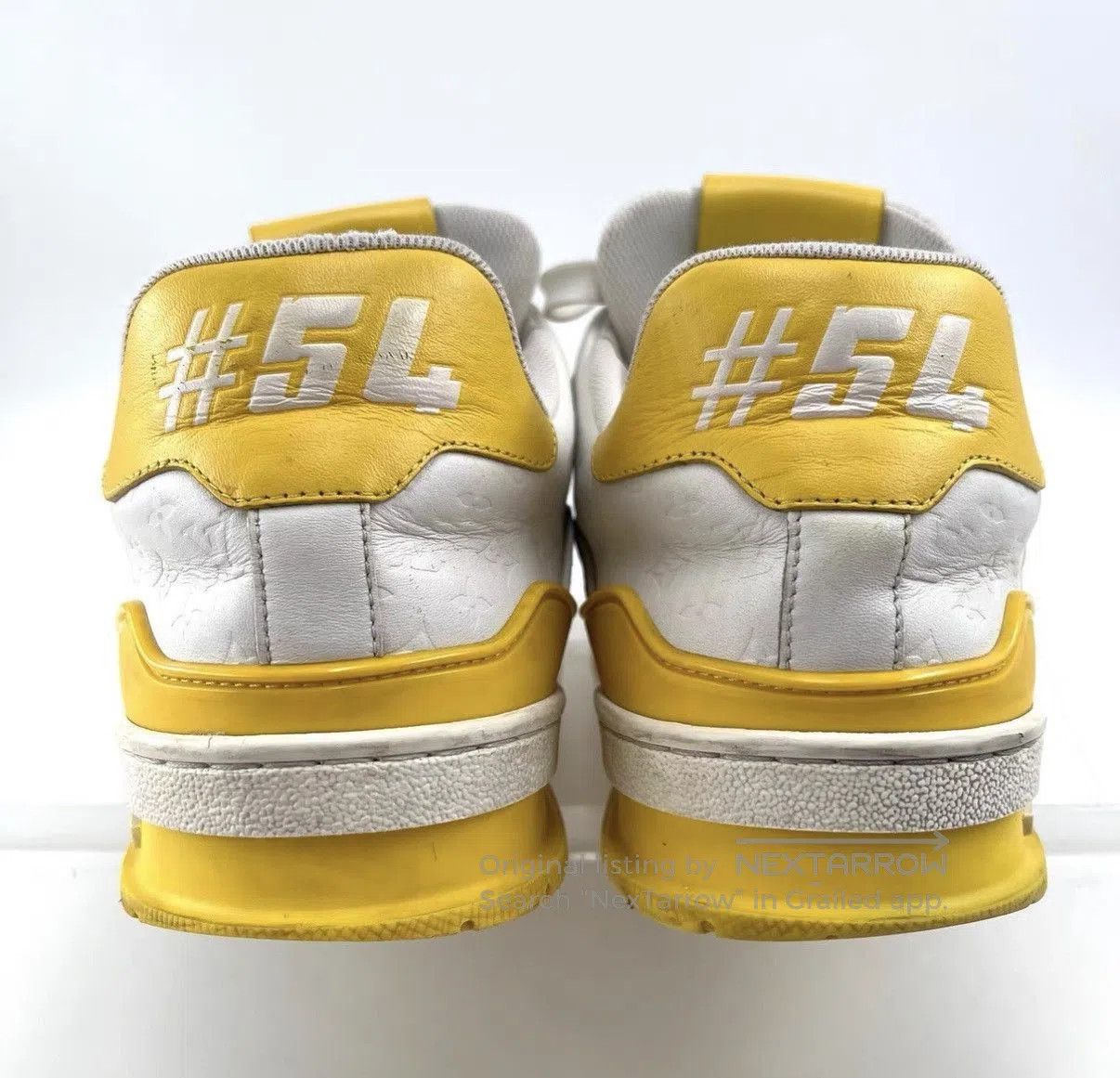 Louis Vuitton Yellow Low. Size US 8 / EU 41 - 3 Thumbnail