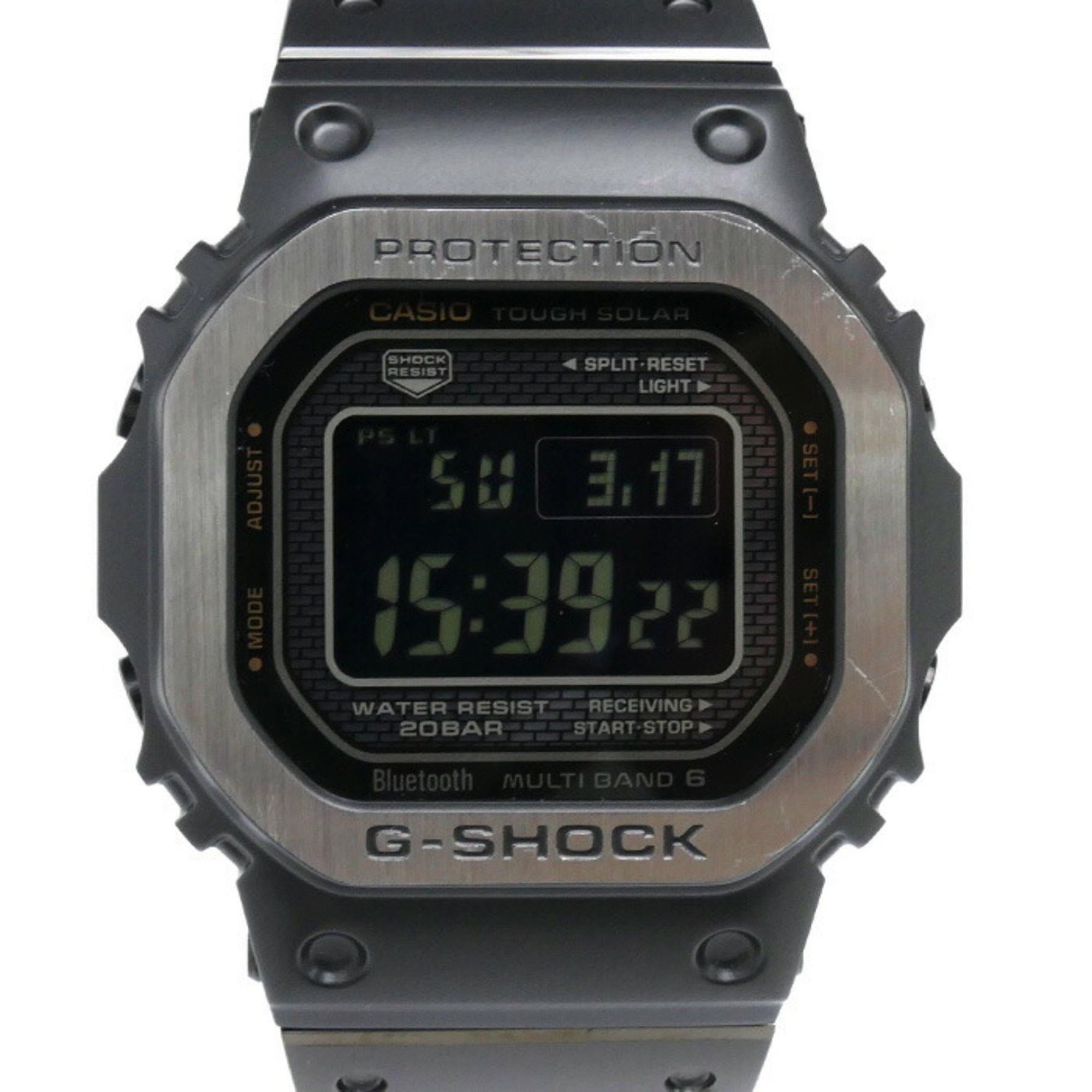 image of Casio G-Shock Full Metal Radio Watch Solar Gmw-B5000Mb-1Jf Men's in Black