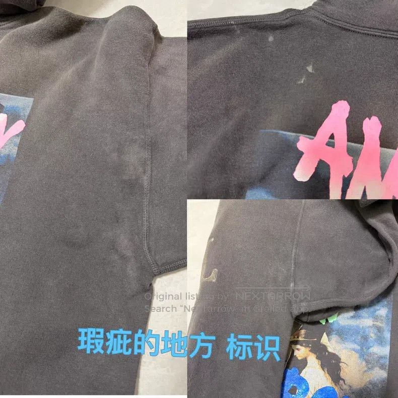 Saint Michael Saint Michael The Virgin made an old hoodie Size US XL / EU 56 / 4 - 9 Thumbnail