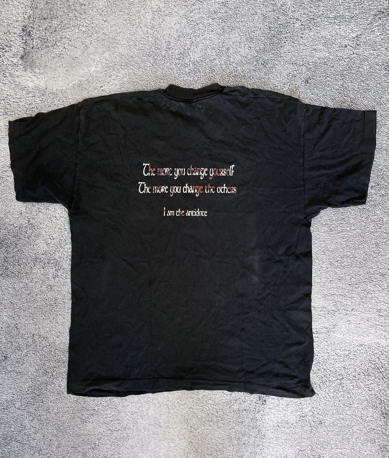 Band Tees Project Pitchfork T Shirt Band Tee Vintage Single Stitch XL Size US XL / EU 56 / 4 - 2 Thumbnail