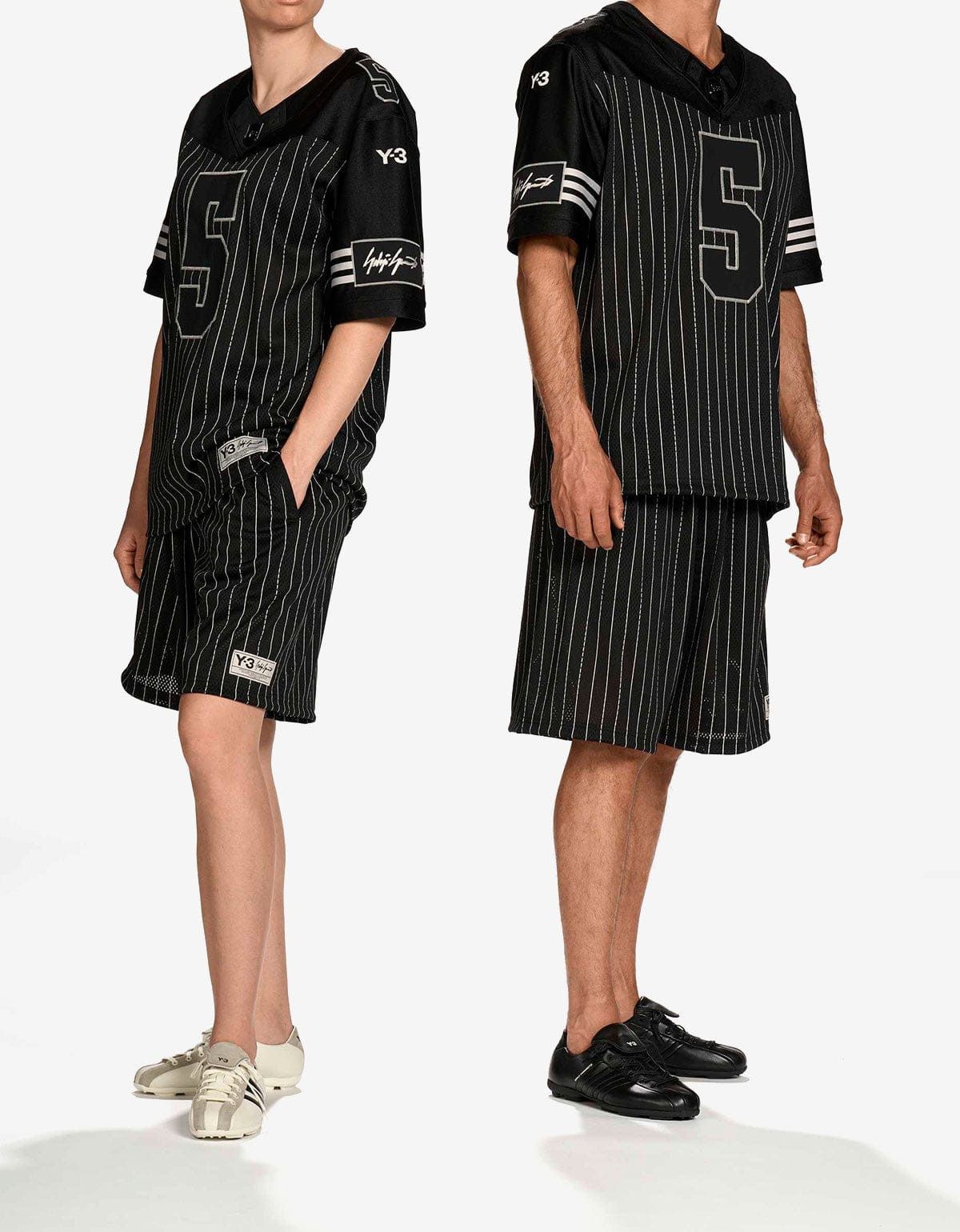Y-3 Y-3 Black Elite 5 GW American Football T-Shirt Size US M / EU 48-50 / 2 - 2 Thumbnail