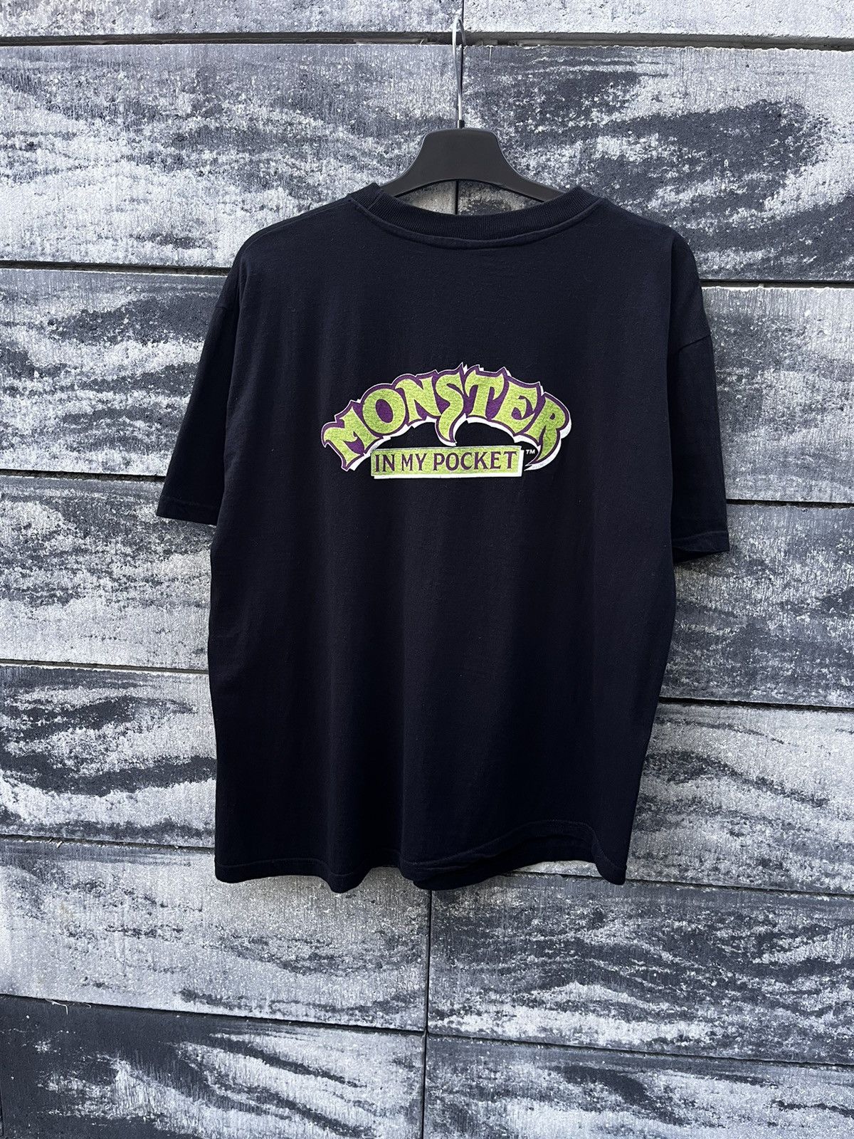 Vintage ‼️1991 VINTAGE VERY RARE Y2K MONSTER IN MY POCKET GRAPHIC 90S Size US L / EU 52-54 / 3 - 6 Thumbnail