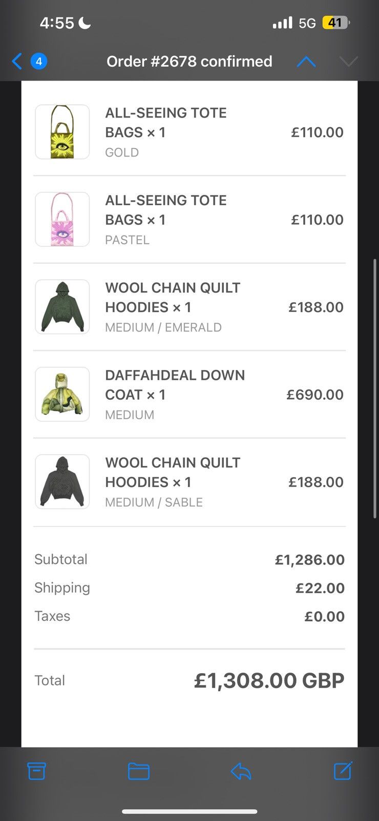Faded black logo hoodie
