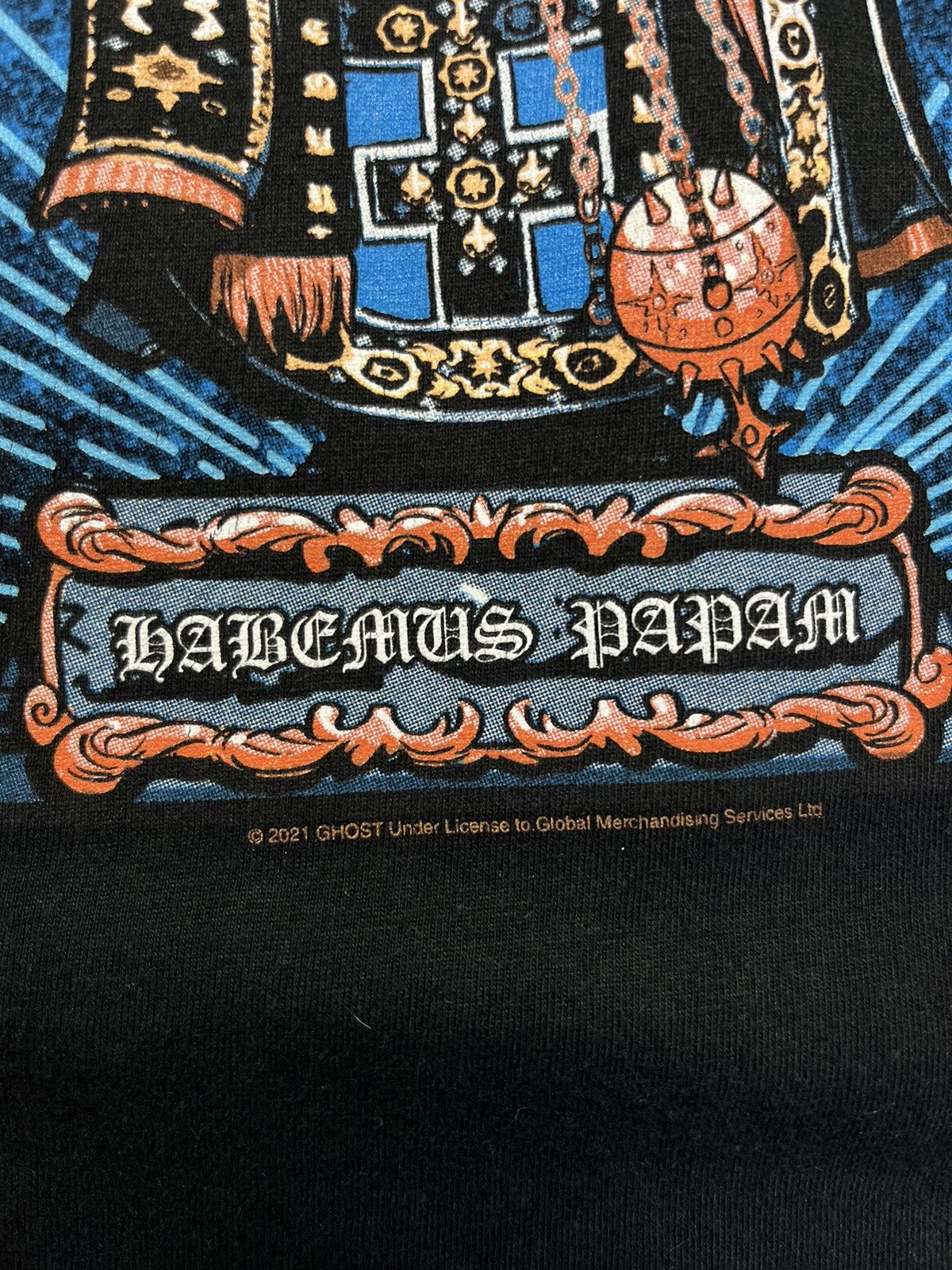 Band Tees × Vintage Vintage y2k Ghost habemus papam official licensed band tee Size US M / EU 48-50 / 2 - 5 Thumbnail