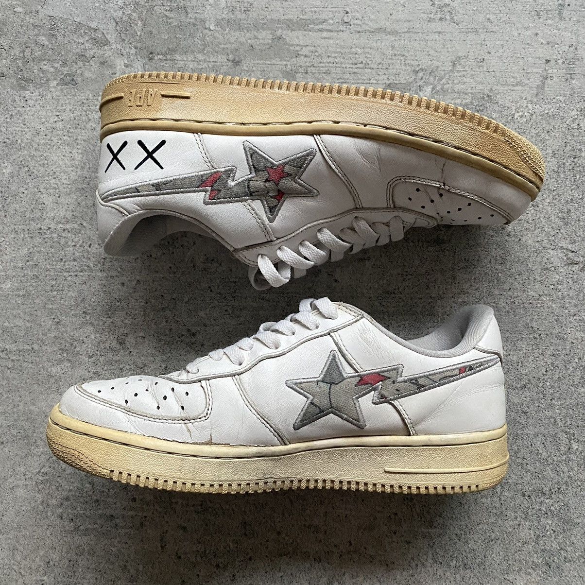 Bape × Kaws A Bathing Ape BAPE x Kaws Bapesta STA sneakers Size US 9.5 / EU 42-43 - 3 Thumbnail